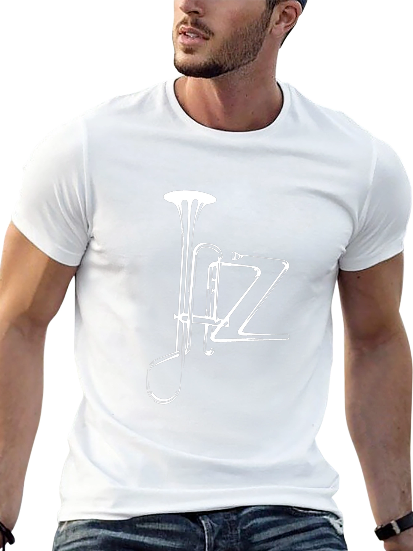 Jazz Trombone Graphic Tee