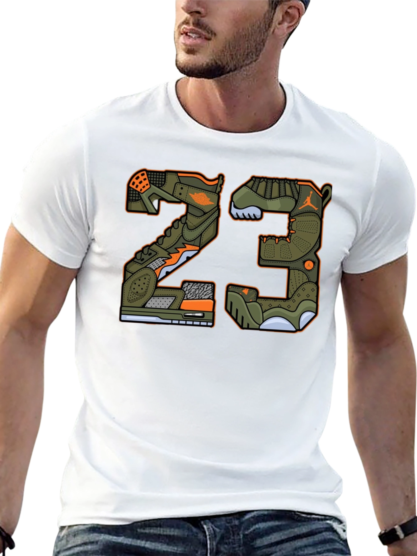 Sneaker Number Graphic Tee - Limited Edition Design