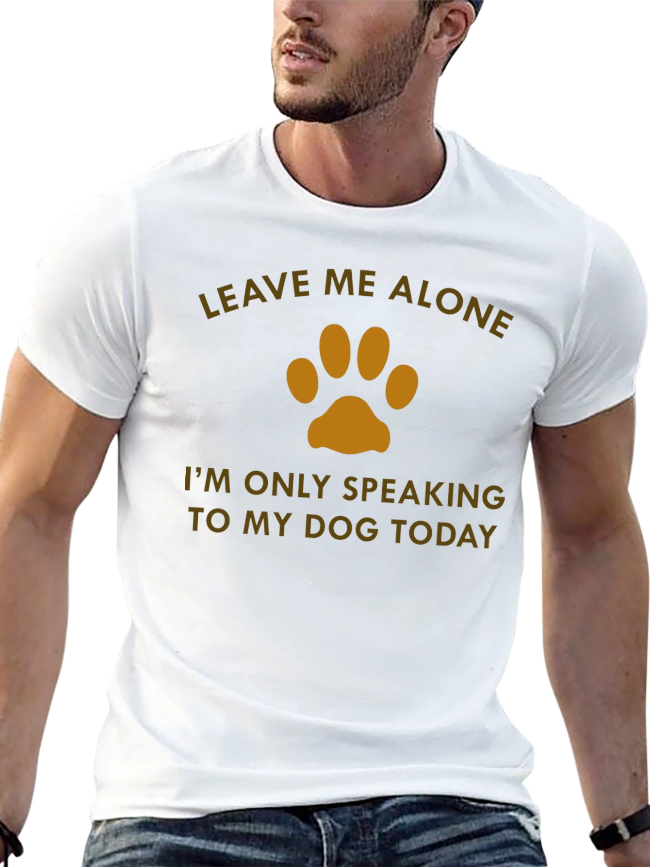 Leave Me Alone Dog Lover T-Shirt