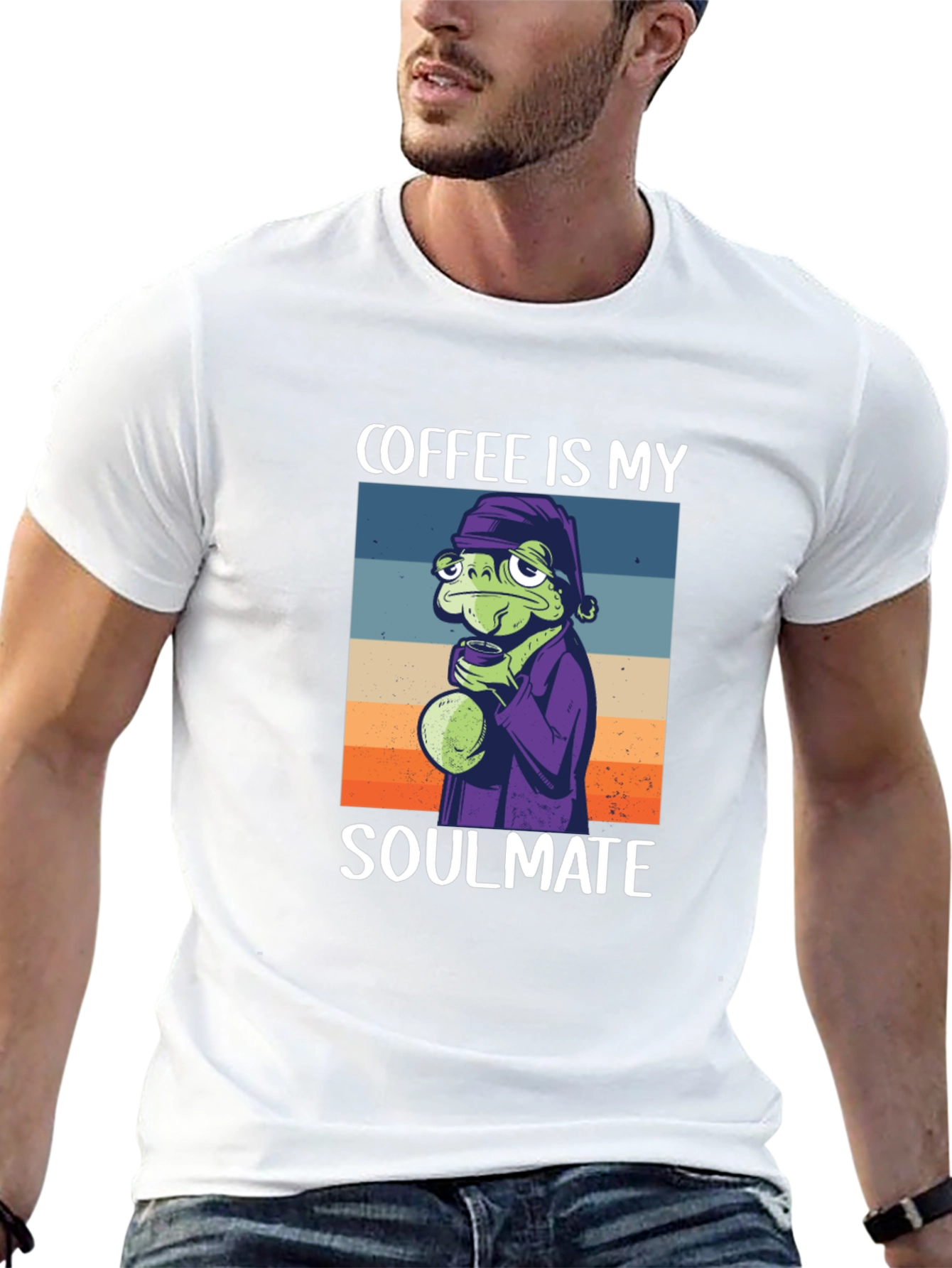 Coffee Soulmate Tee - Frog Lovers T-Shirt