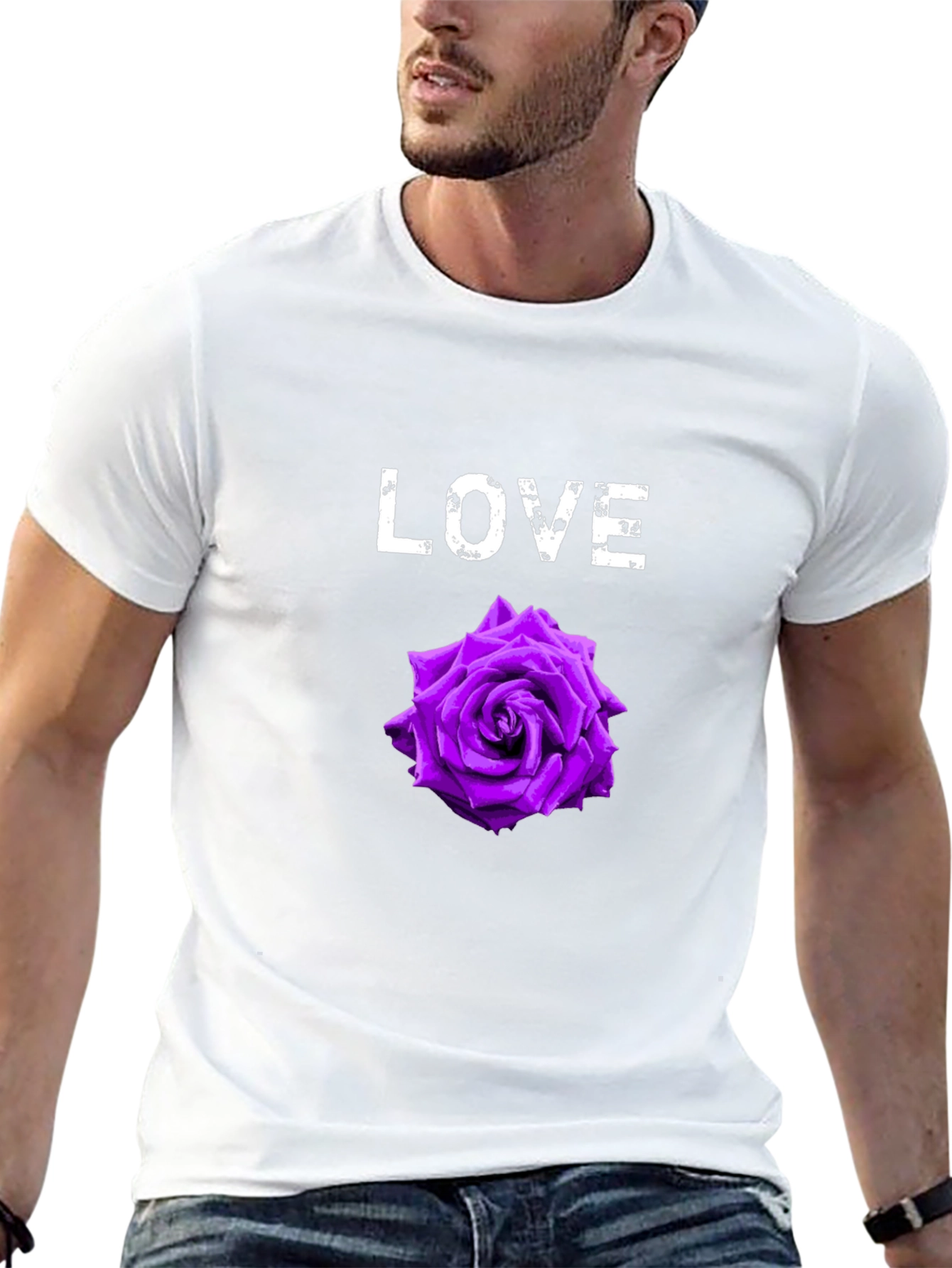 Love Rose Graphic T-Shirt