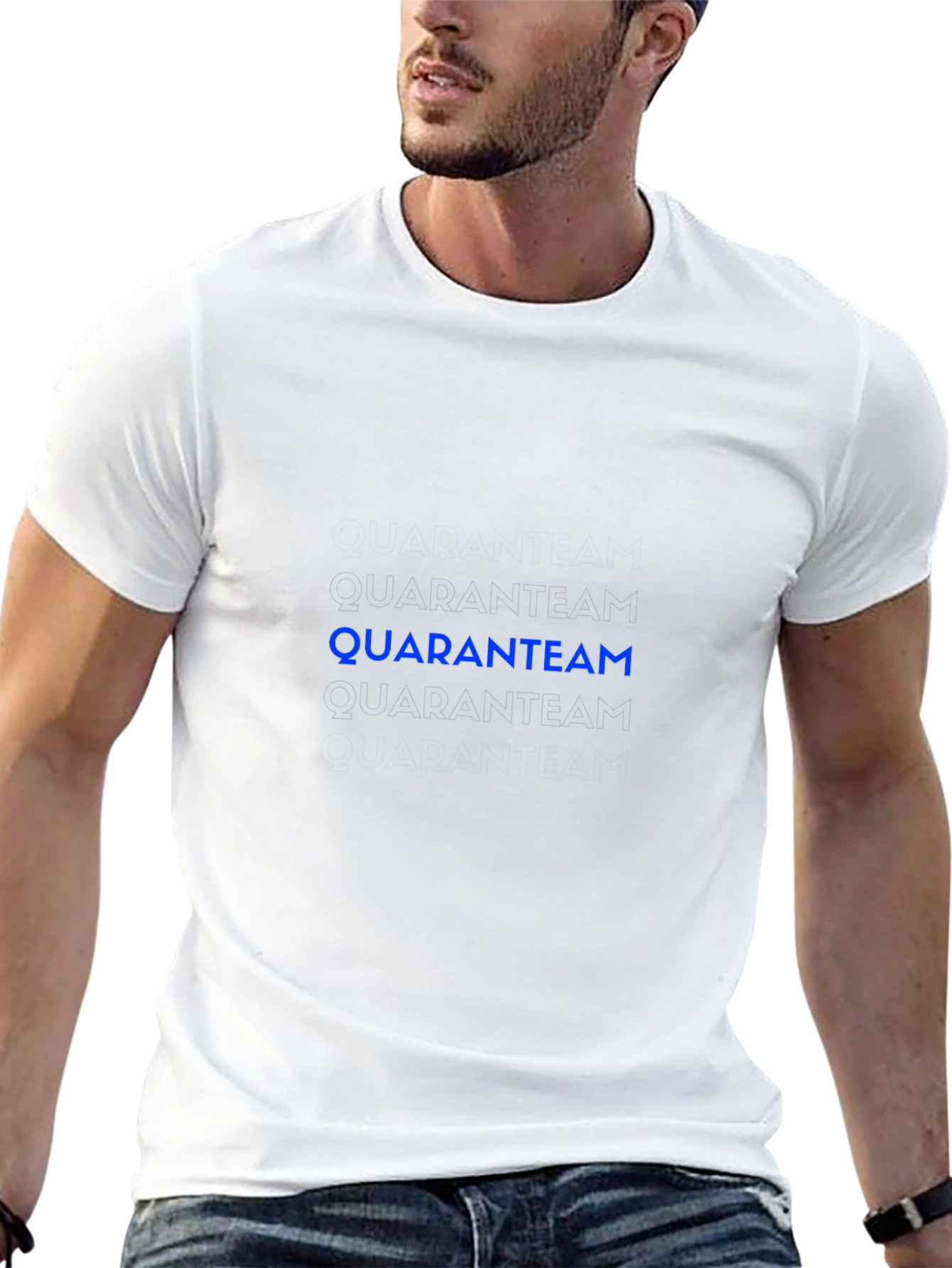 Quaranteam Graphic Black T-Shirt