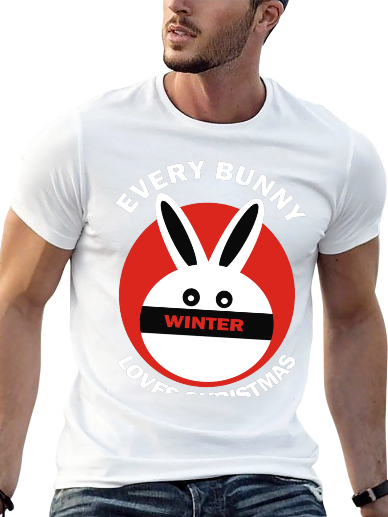 Every Bunny Loves Christmas Winter T-Shirt