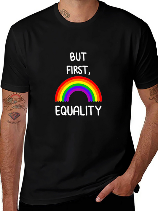 Equality Rainbow Graphic T-Shirt