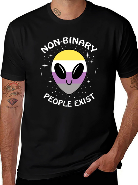 Non-Binary People Exist T-Shirt