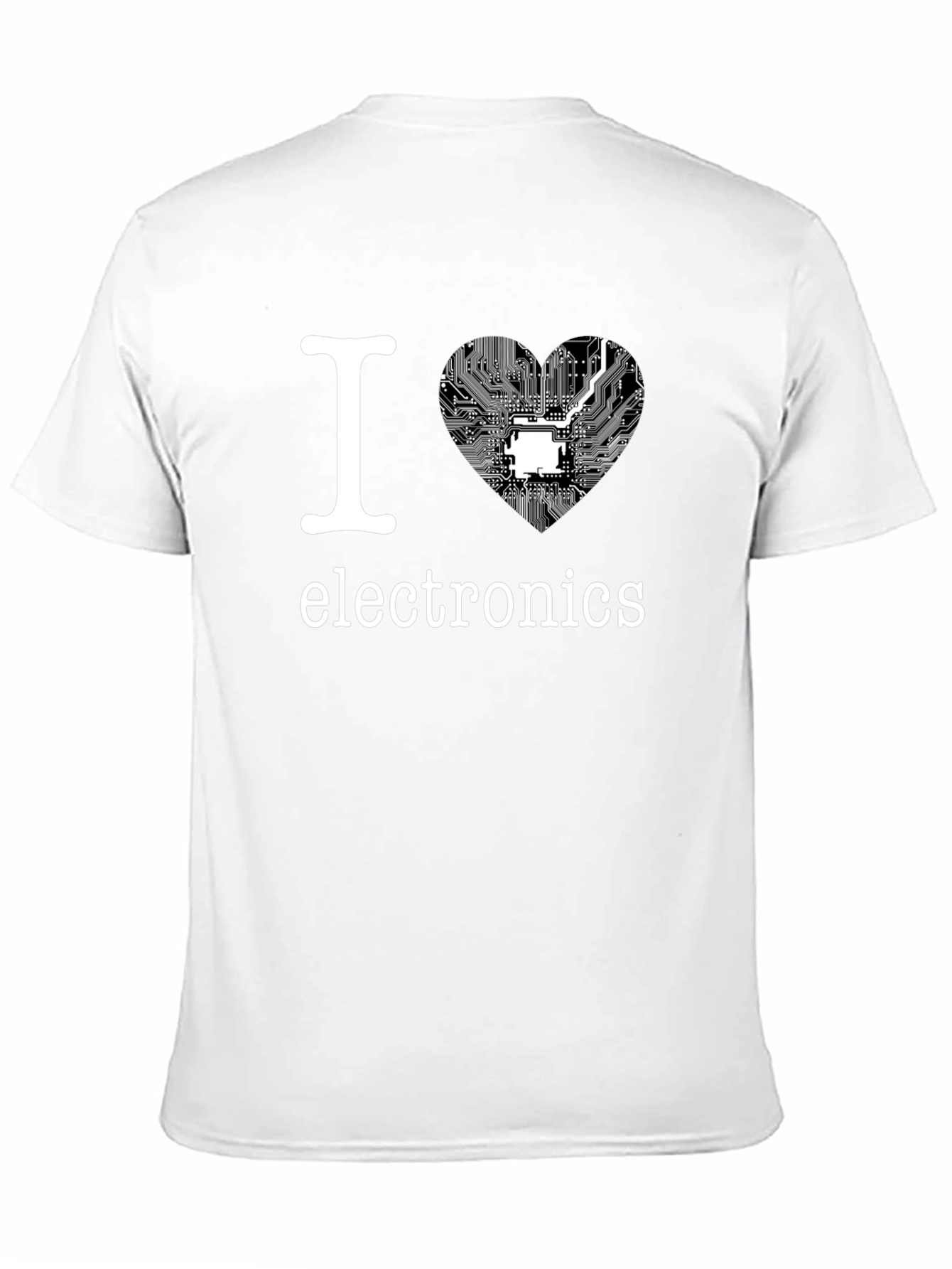 I Heart Electronics Black T-Shirt