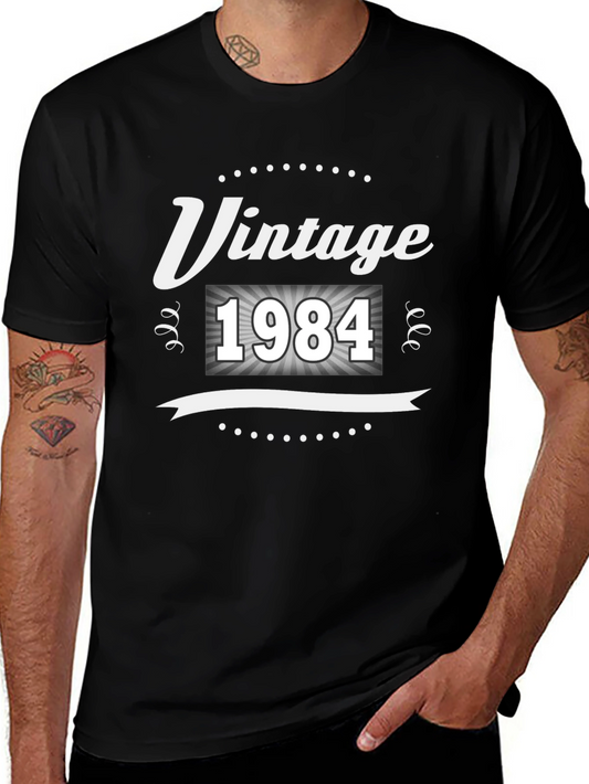 Vintage 1984 T-Shirt Retro Birthday Gift