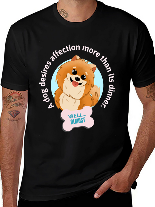 Dog Affection T-Shirt -  Cute Pomeranian Design