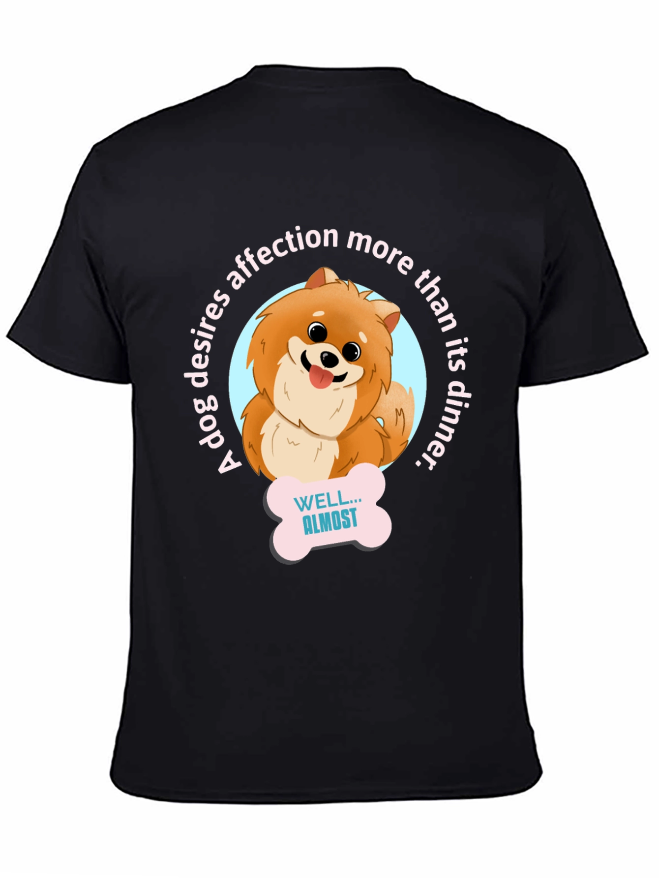 Dog Affection T-Shirt -  Cute Pomeranian Design
