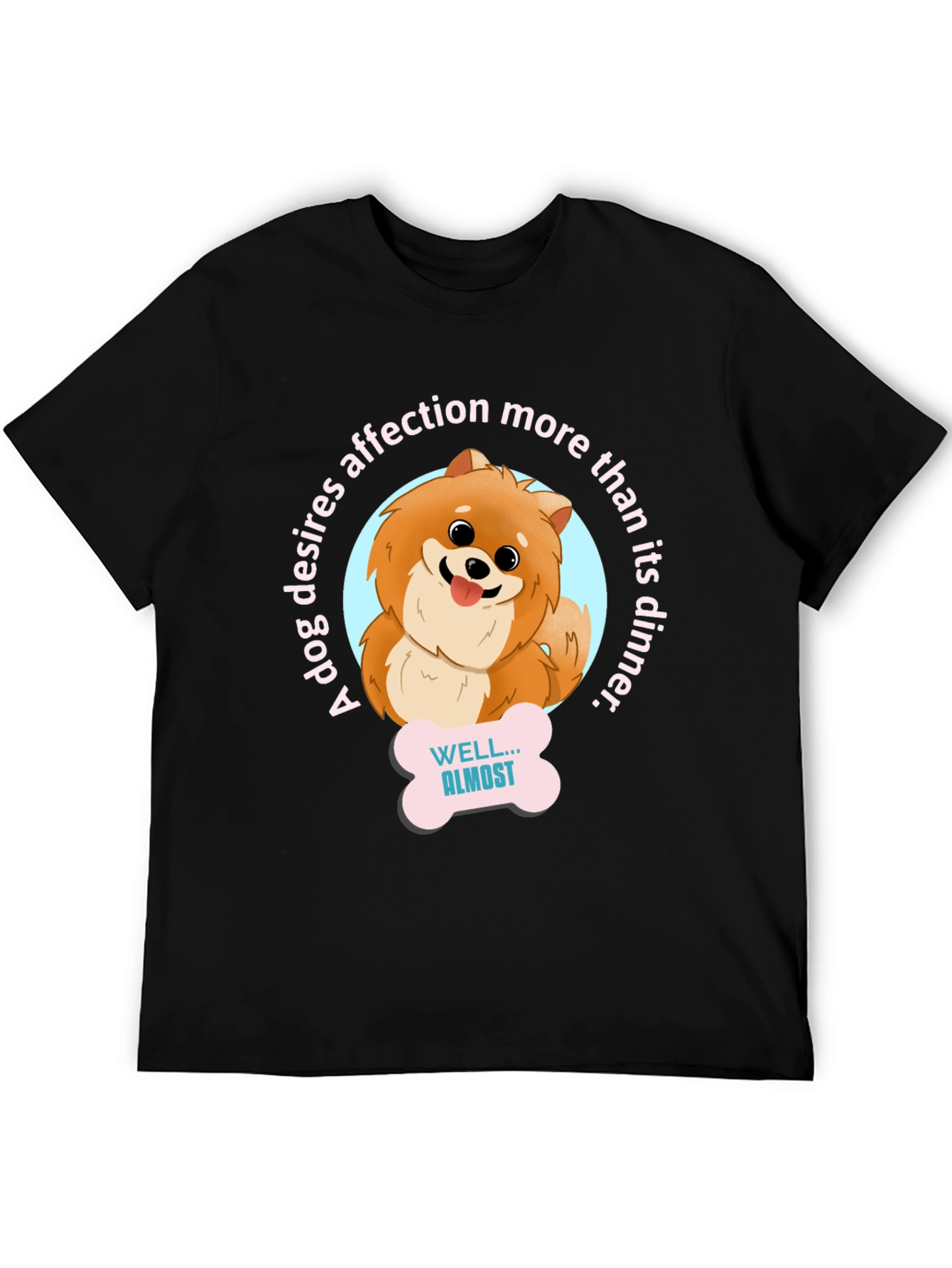 Dog Affection T-Shirt -  Cute Pomeranian Design