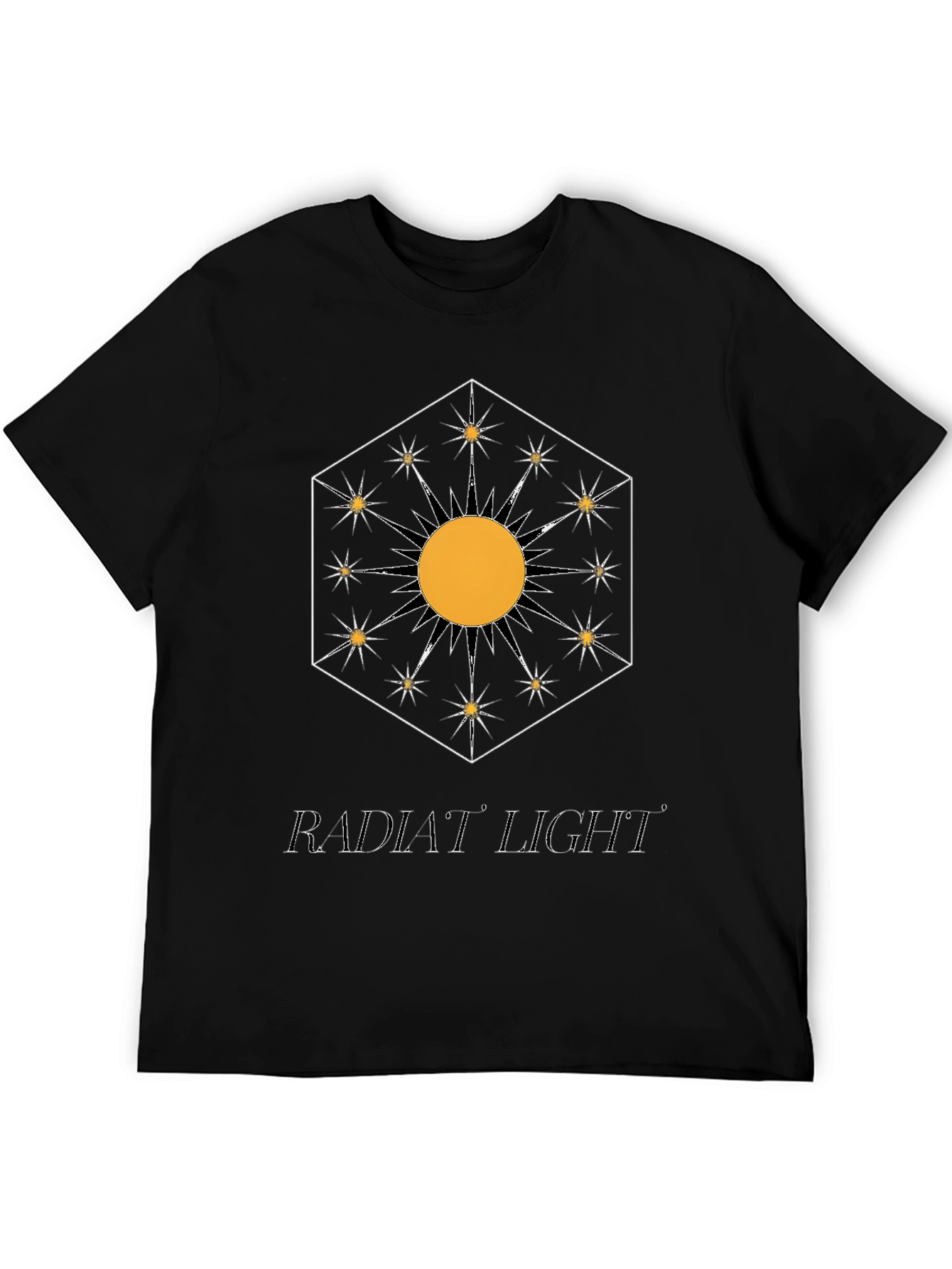 Radiant Light Graphic Tee - Stylish Design