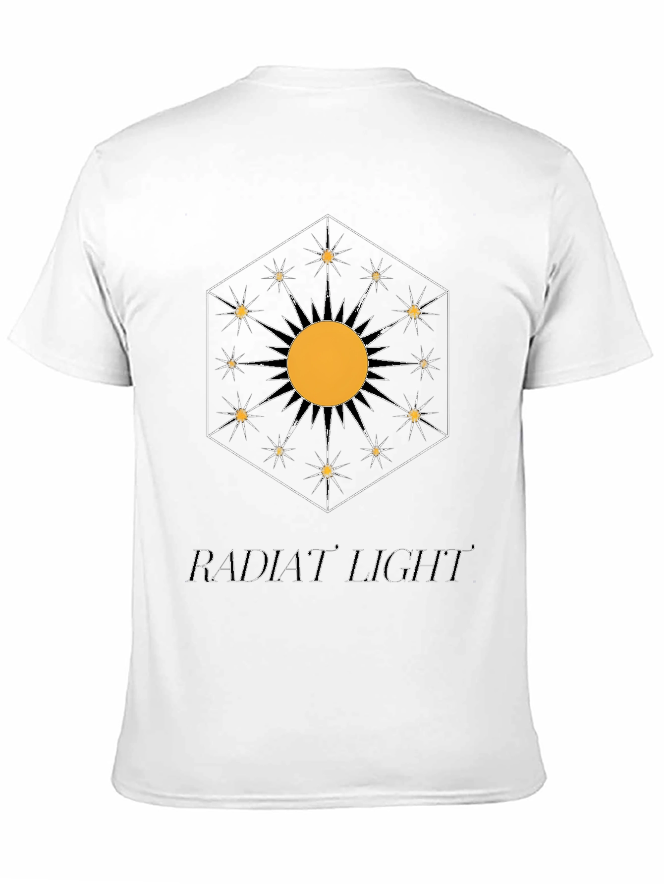 Radiant Light Graphic Tee - Stylish Design