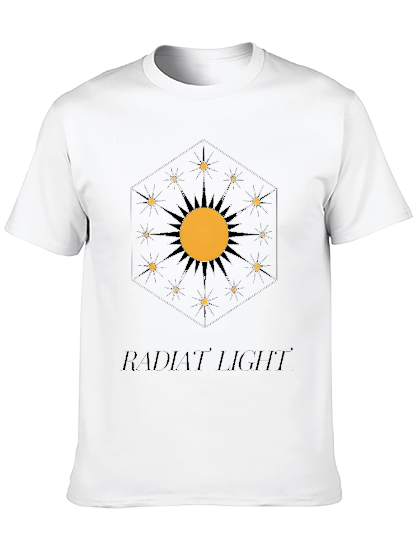 Radiant Light Graphic Tee - Stylish Design