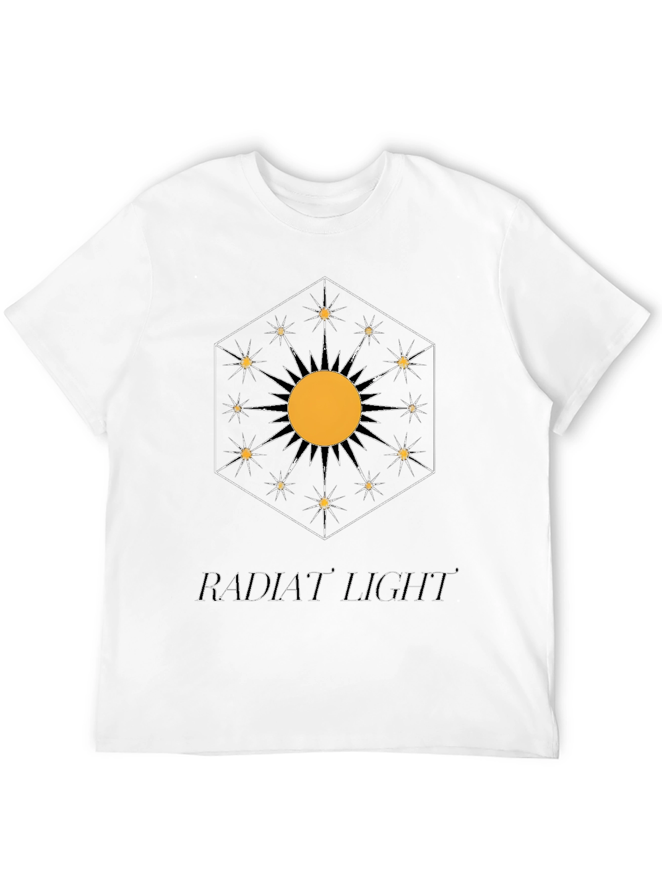 Radiant Light Graphic Tee - Stylish Design