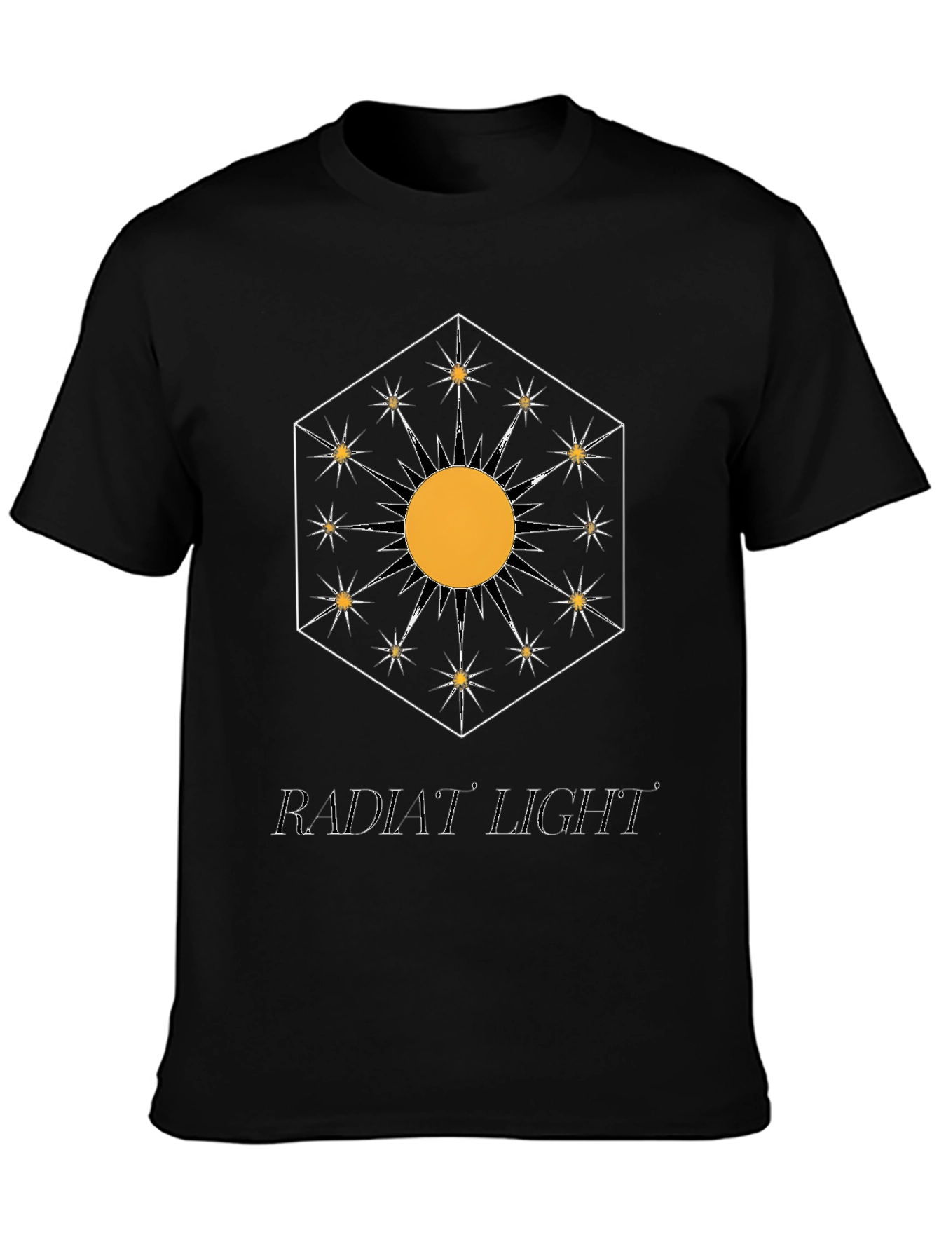 Radiant Light Graphic Tee - Stylish Design