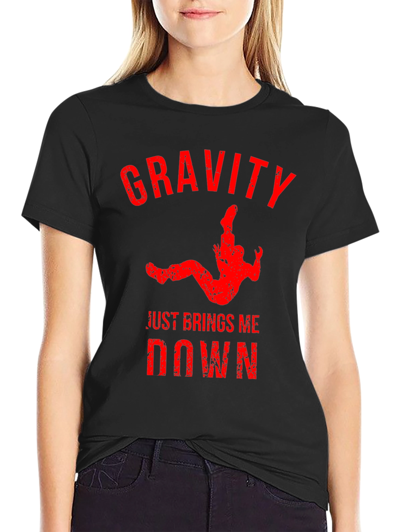 Gravity Brings Me Down Graphic T-Shirt