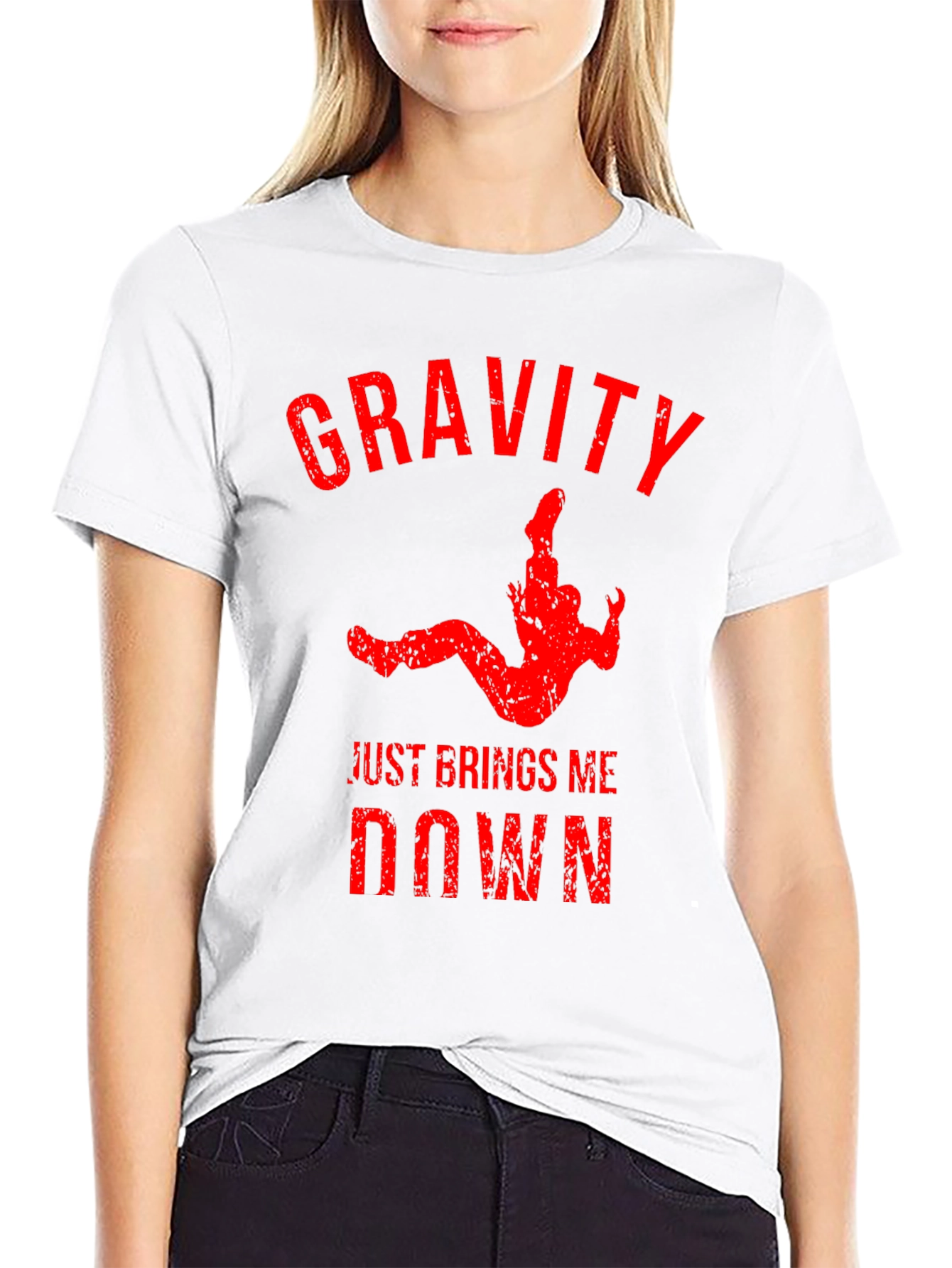 Gravity Brings Me Down Graphic T-Shirt