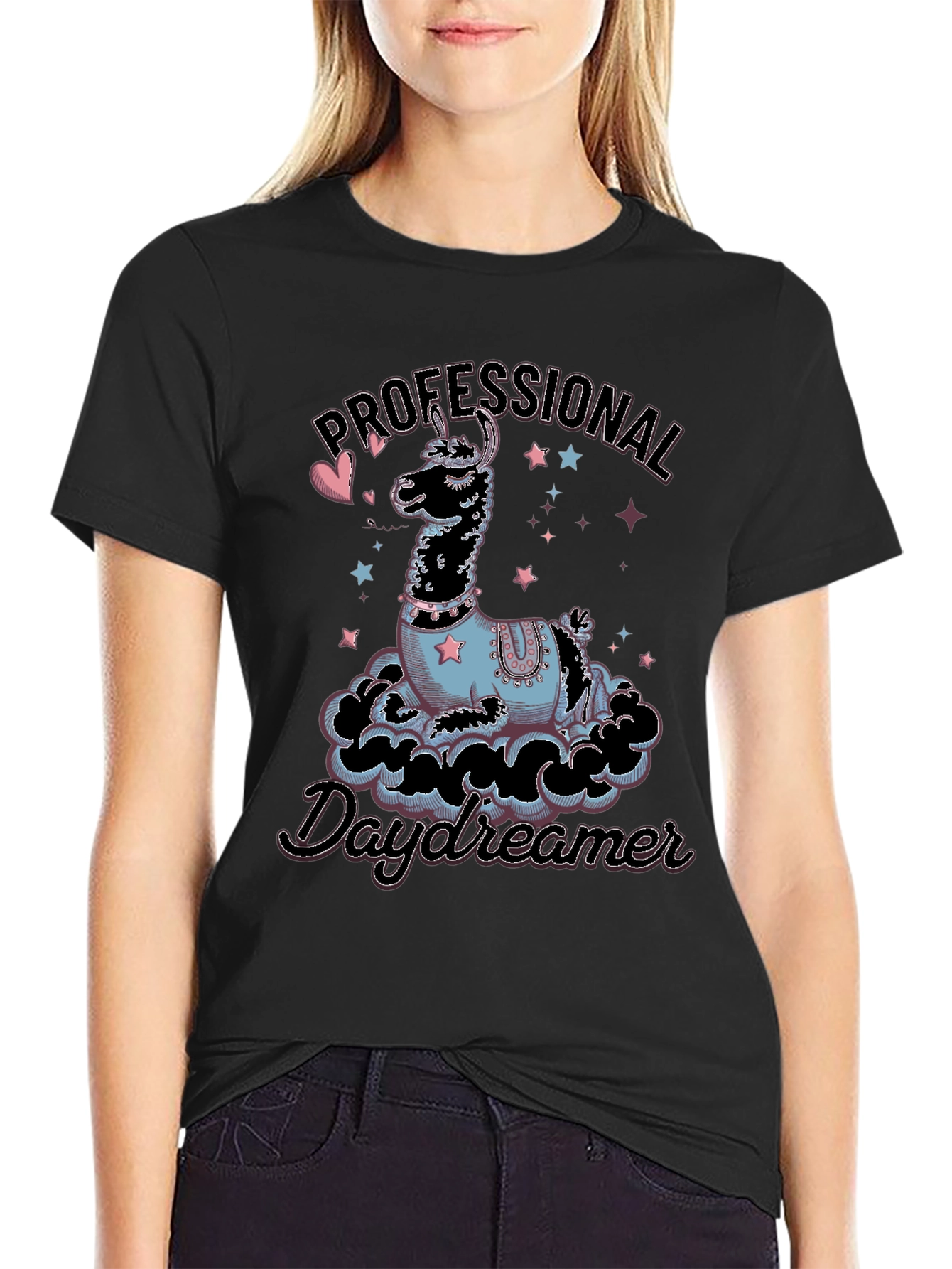 Professional Daydreamer Llama T-Shirt