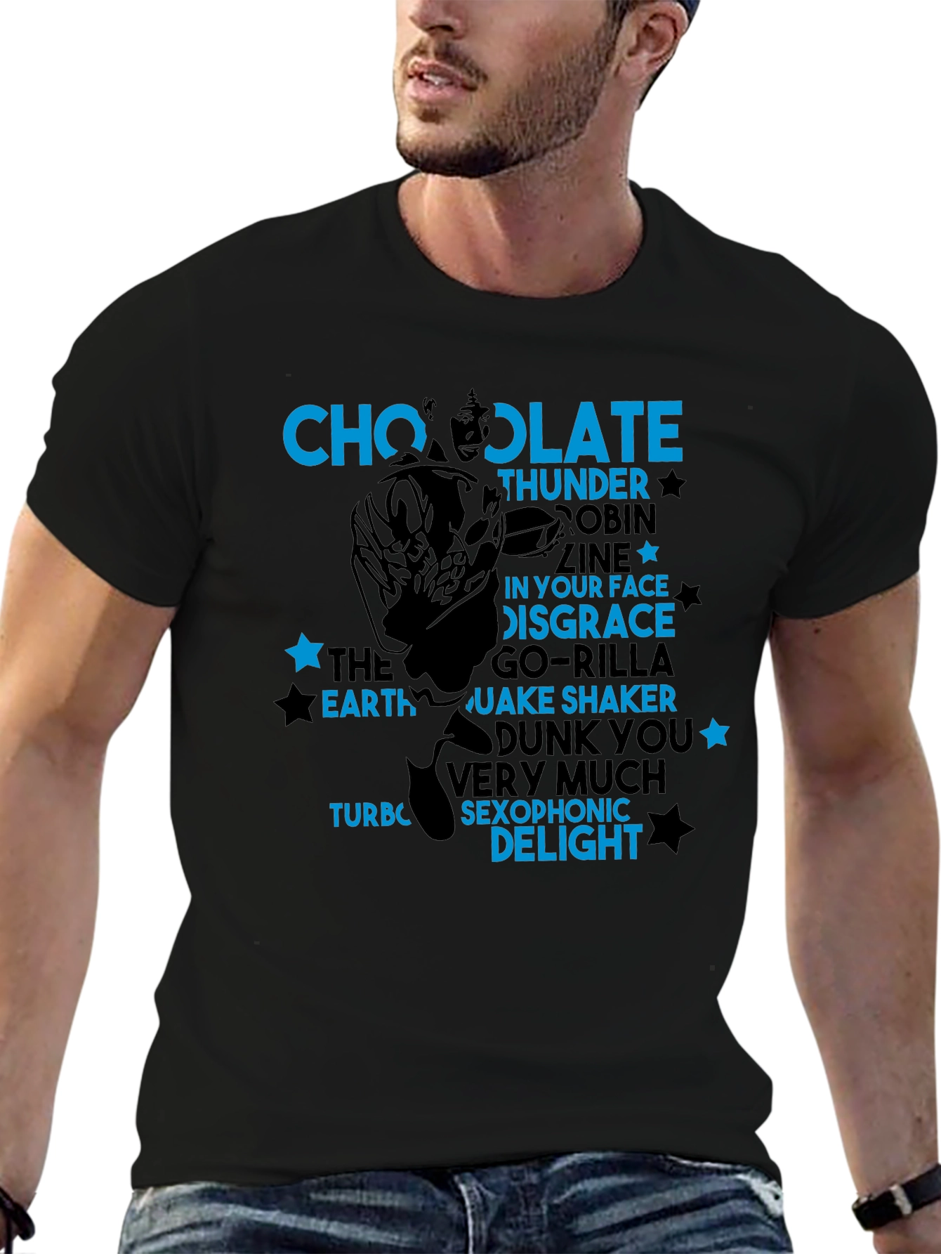 Chocolate Thunder Black T-Shirt