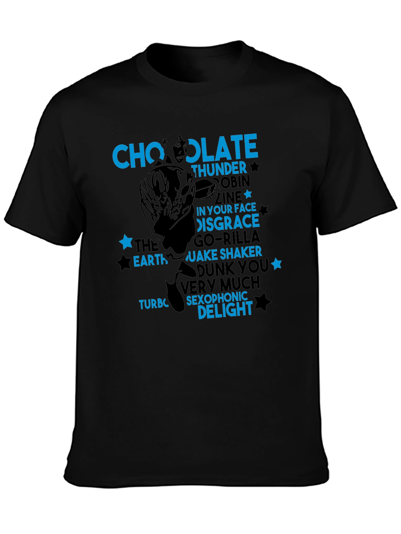 Chocolate Thunder Black T-Shirt