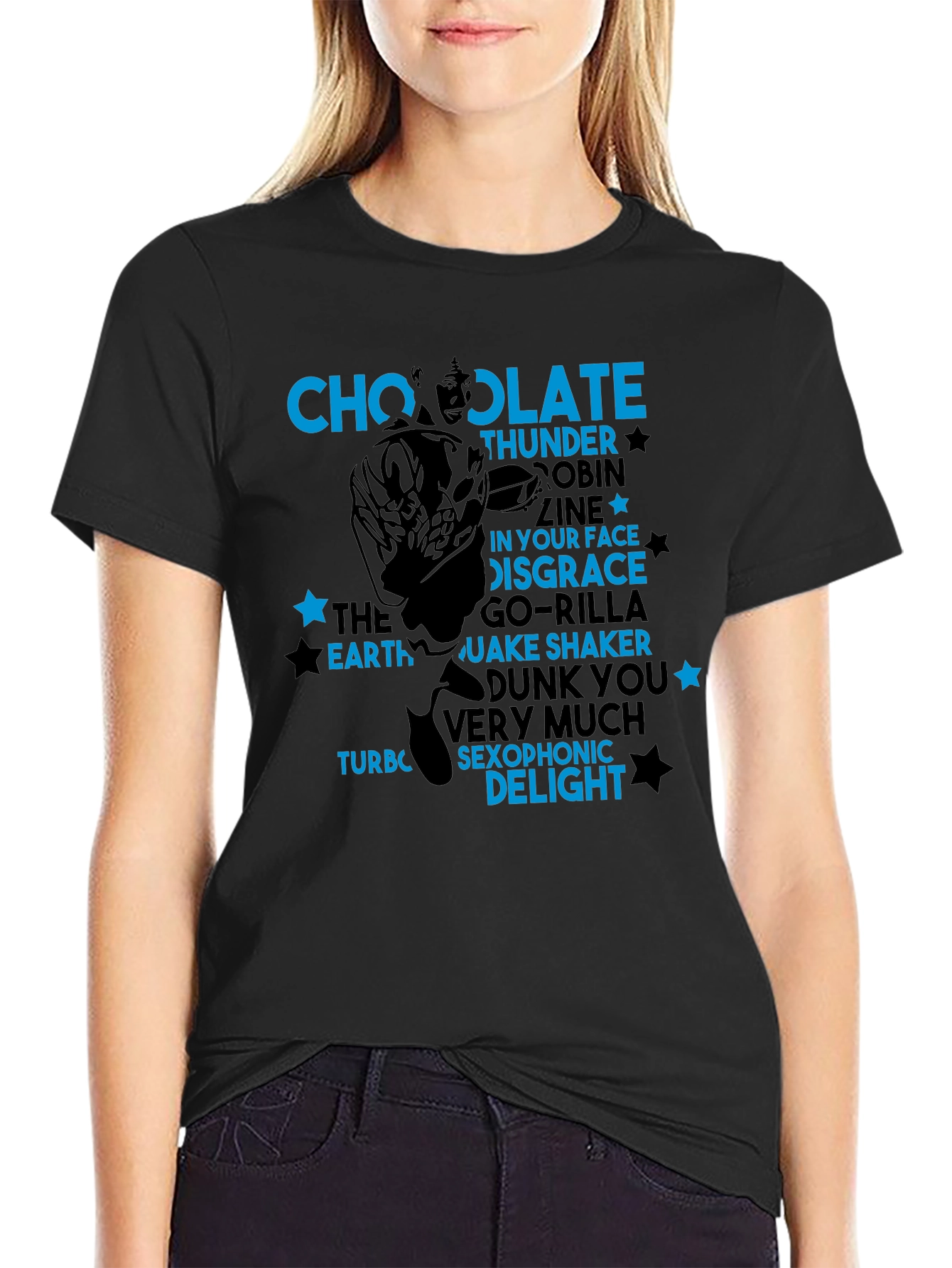 Chocolate Thunder Black T-Shirt