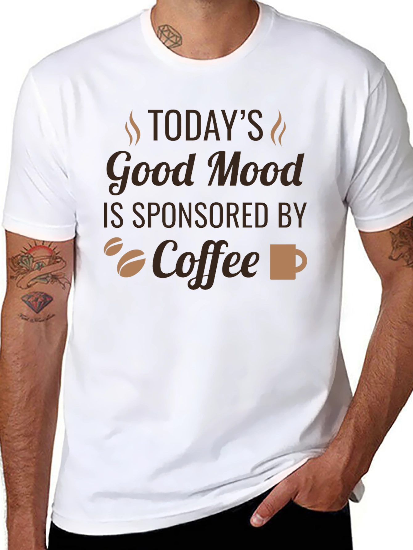 Todays Good Mood Coffee T-Shirt