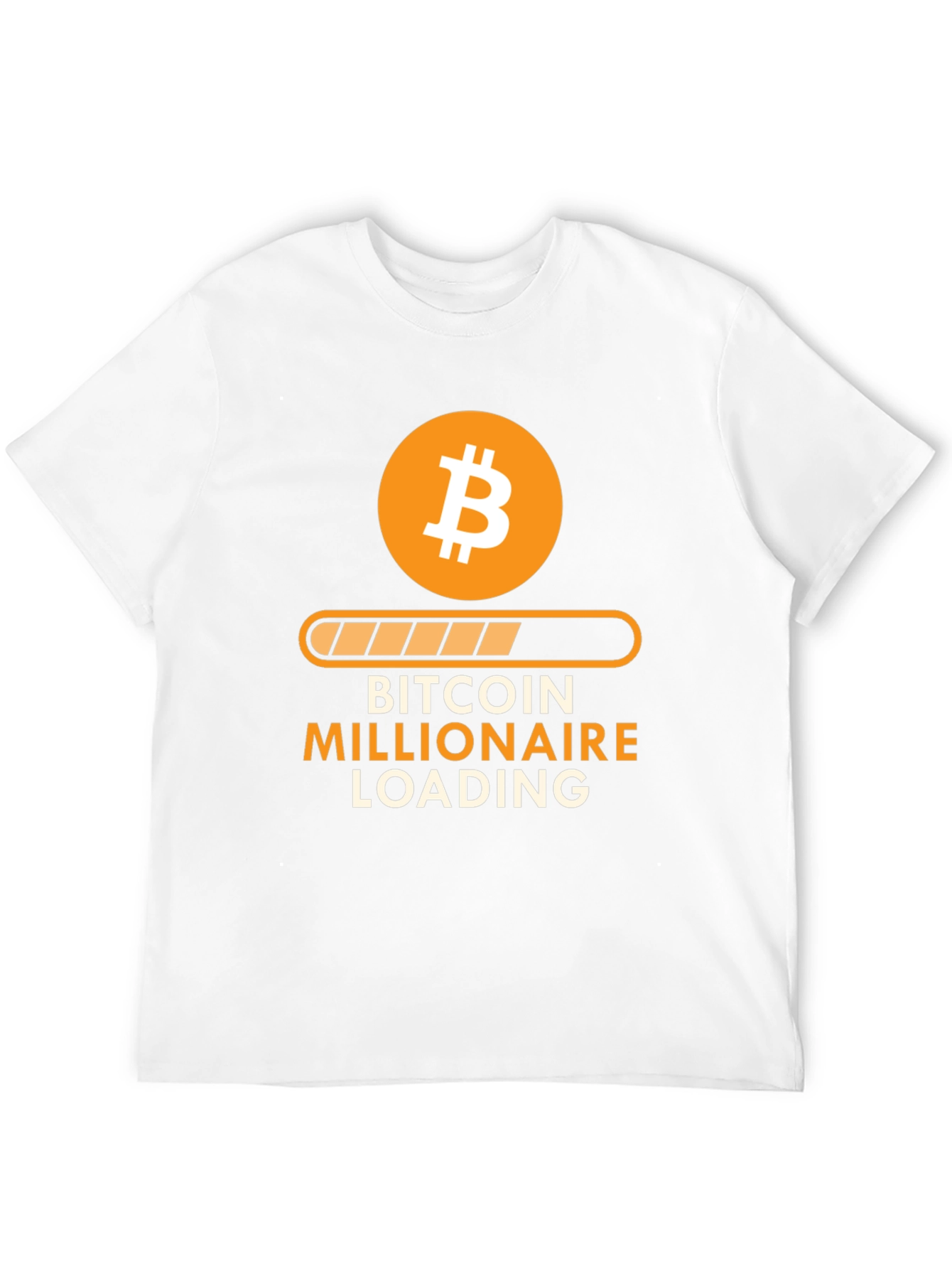 Bitcoin Millionaire Loading T-Shirt - Crypto Investor Tee