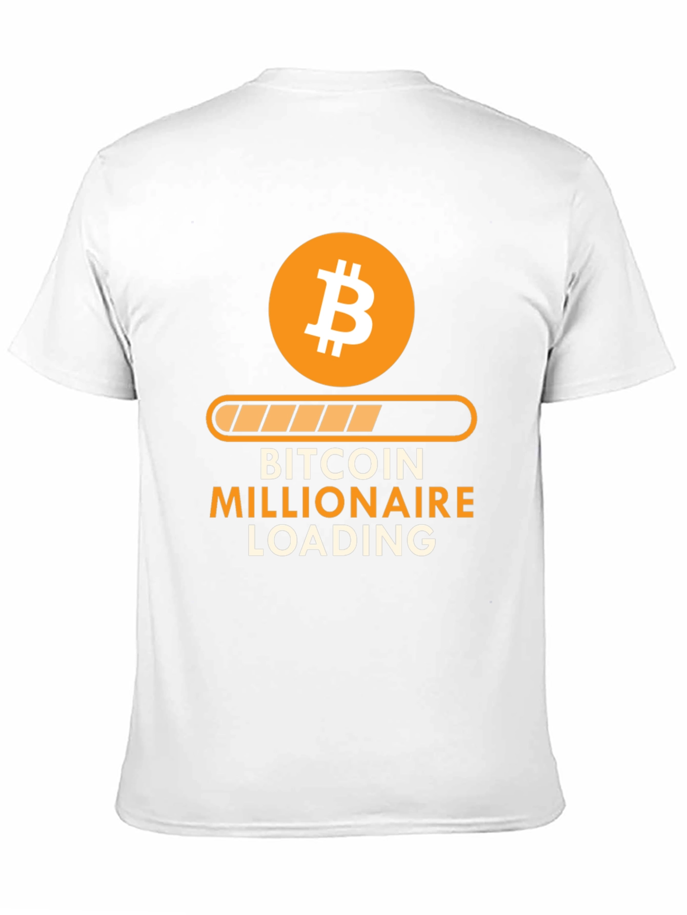 Bitcoin Millionaire Loading T-Shirt - Crypto Investor Tee