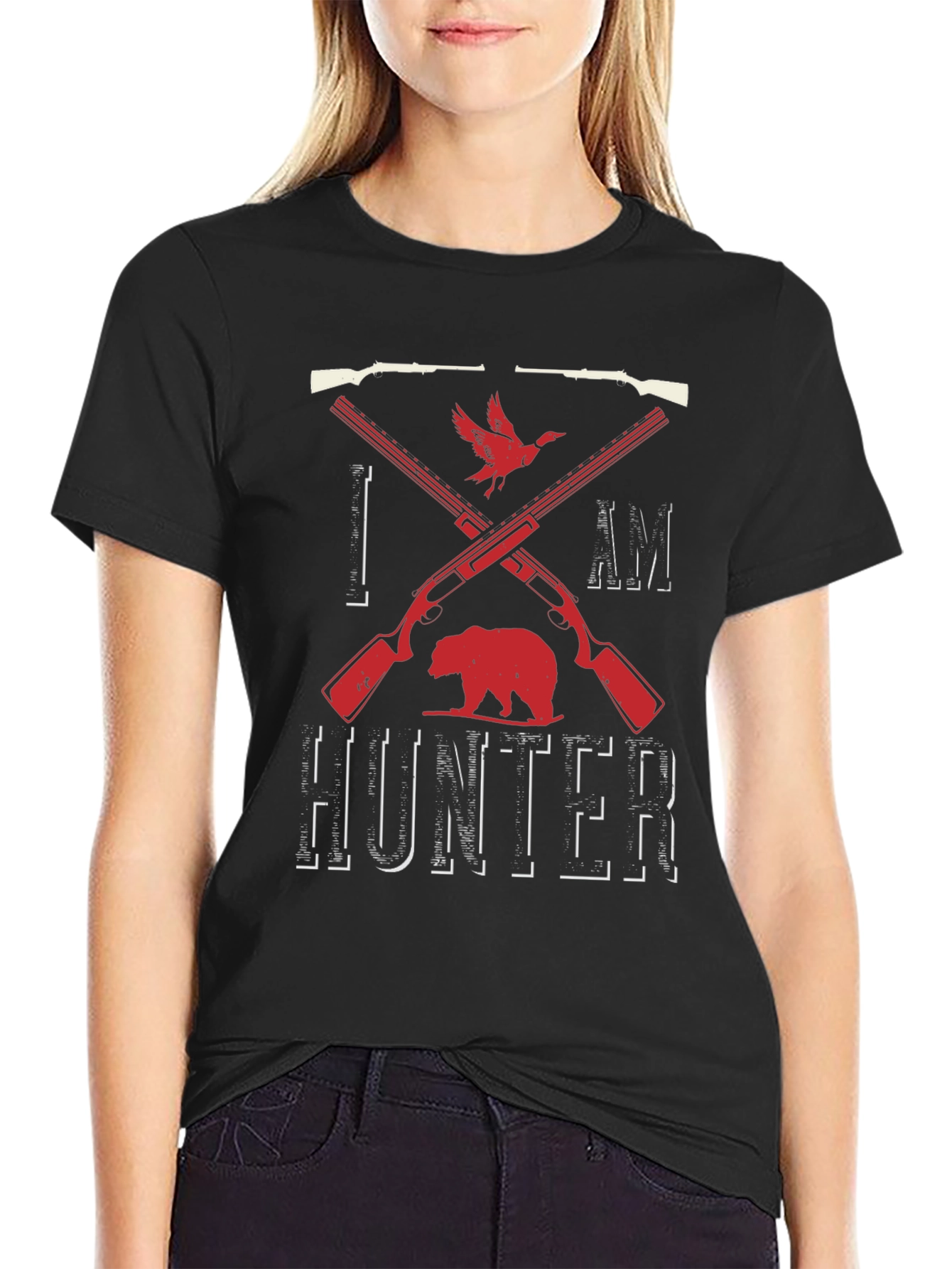 Hunter Graphic Tee - Hunting Theme Shirt