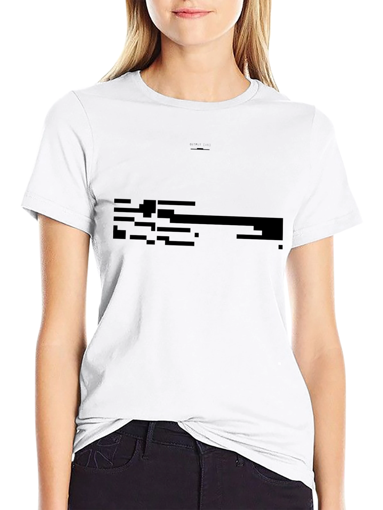 Mens Black Casual Short Sleeve Tee