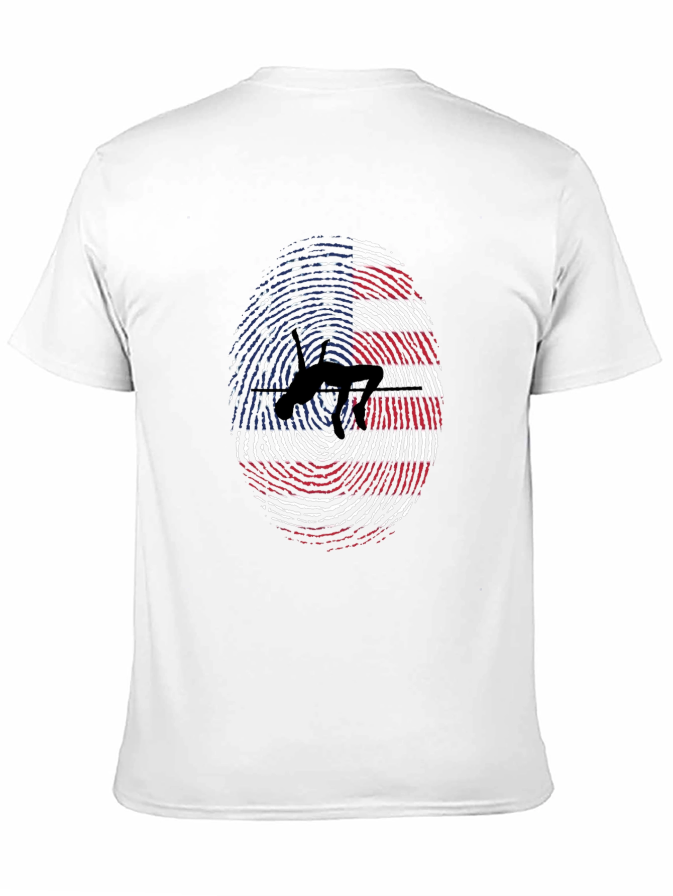 American High Jump Fingerprint T-Shirt