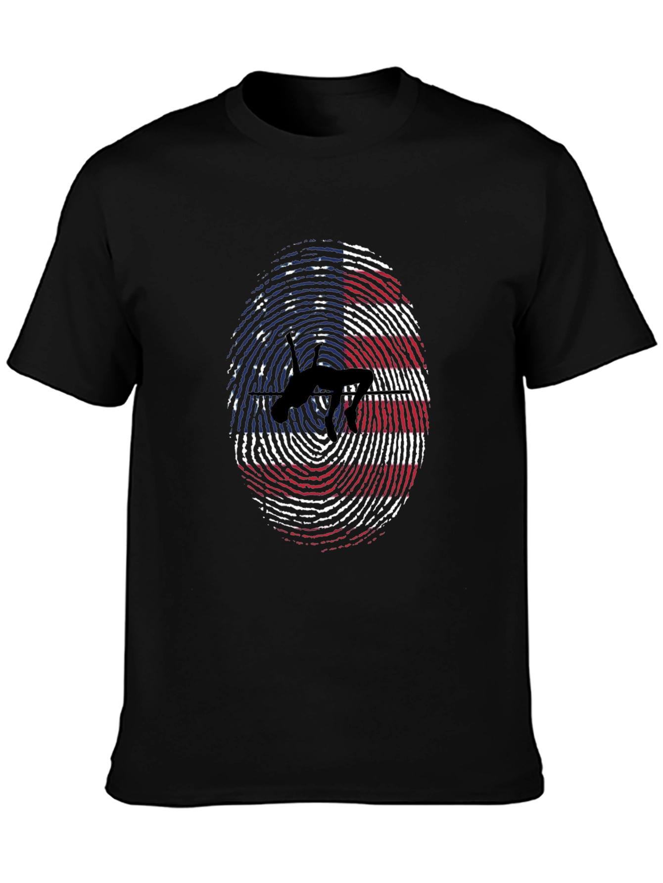 American High Jump Fingerprint T-Shirt