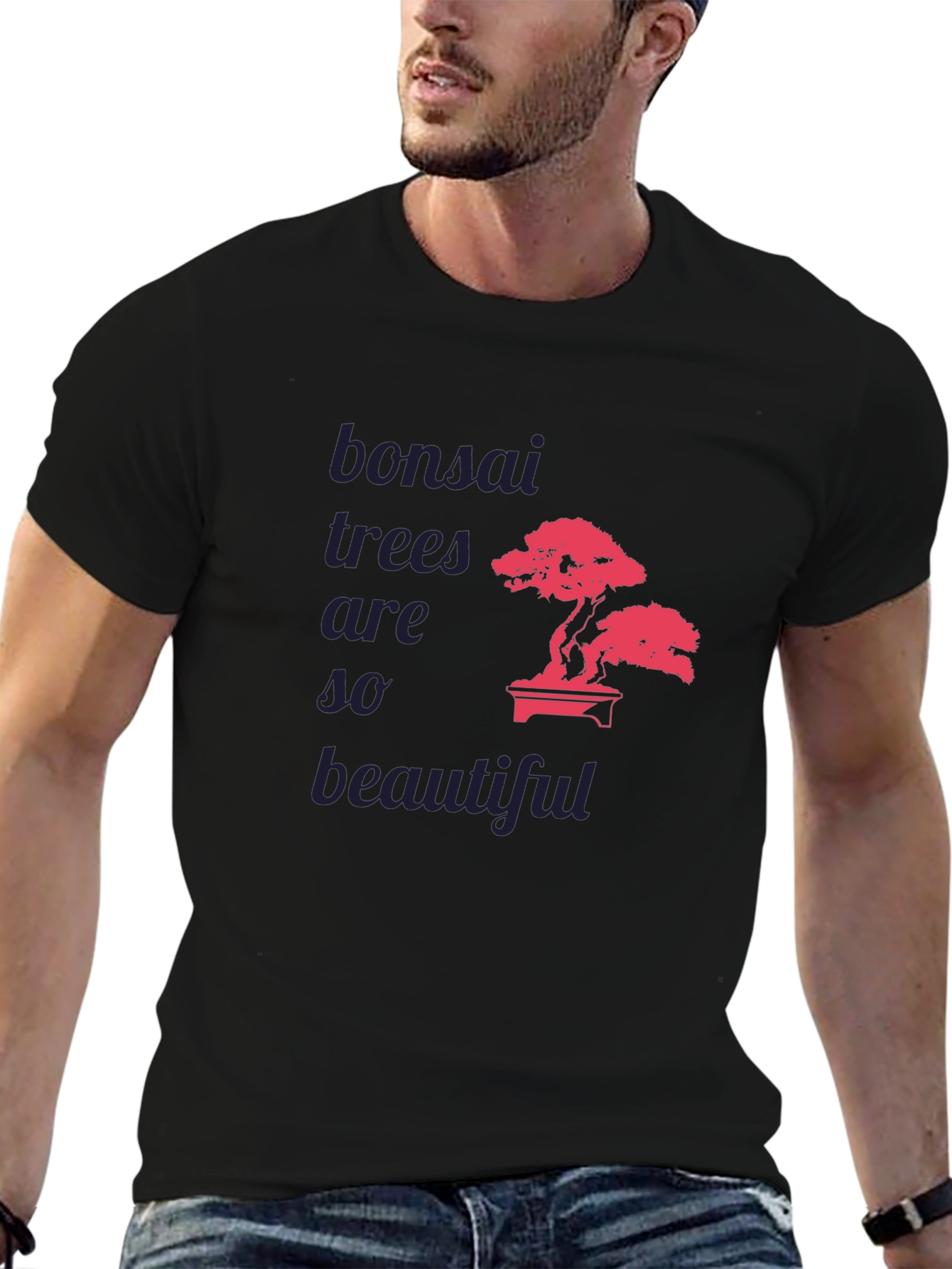 Bonsai Tree Graphic Tee - Stylish & Comfortable