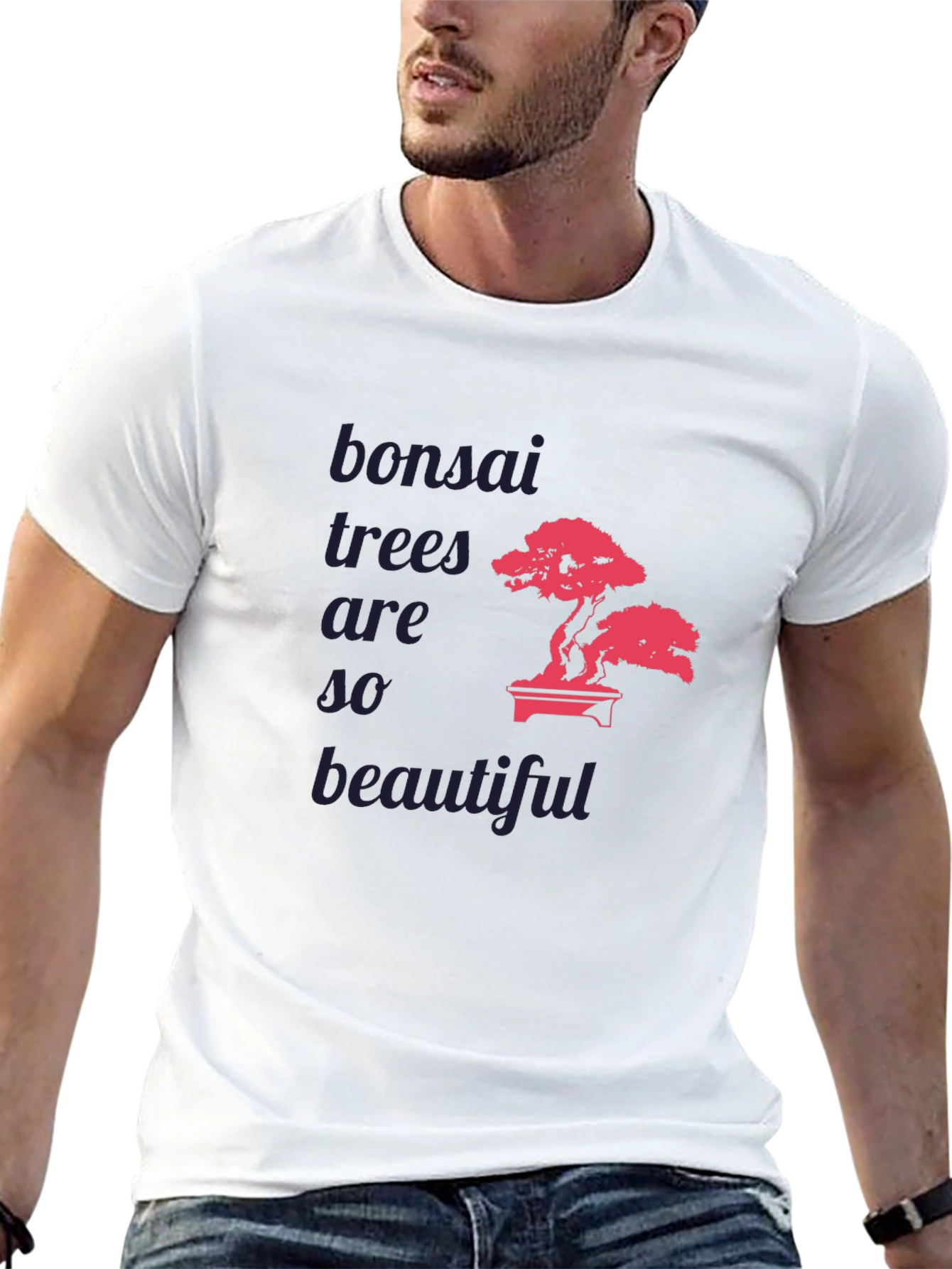 Bonsai Tree Graphic Tee - Stylish & Comfortable