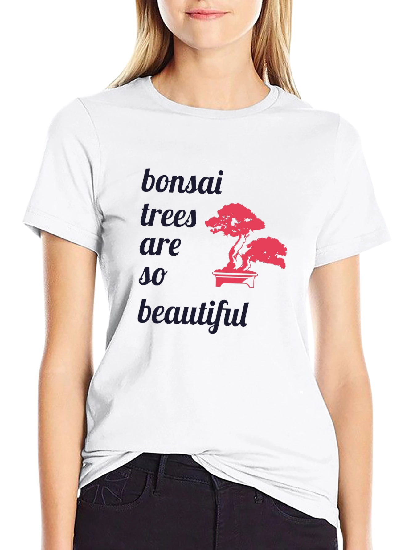 Bonsai Tree Graphic Tee - Stylish & Comfortable