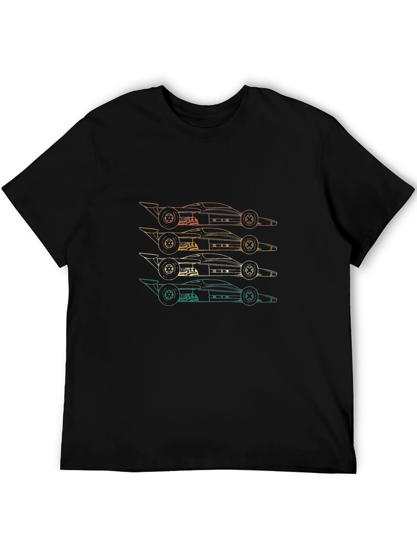 Retro Formula Racing Car T-Shirt