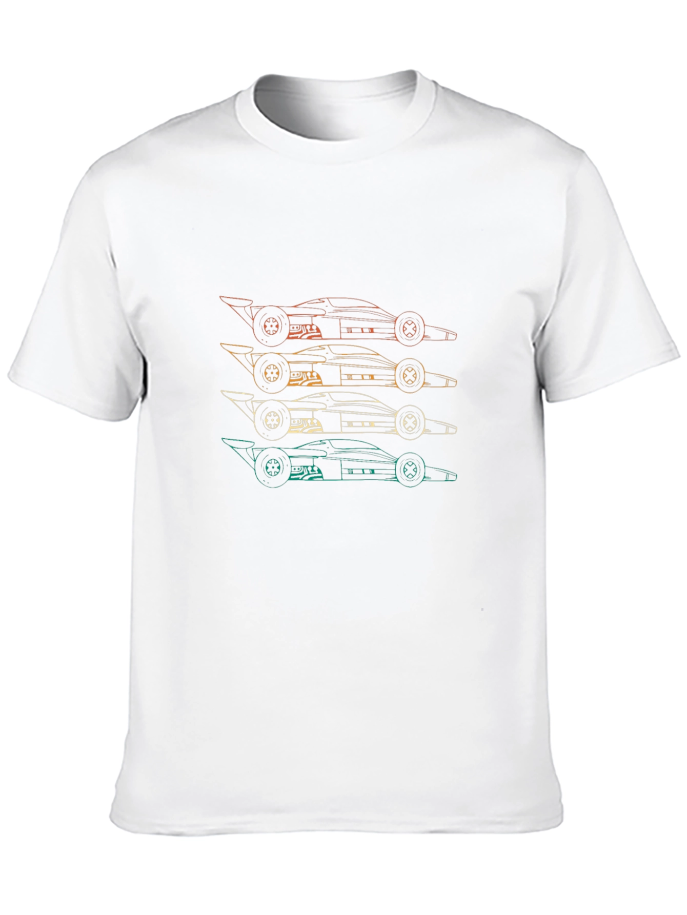 Retro Formula Racing Car T-Shirt