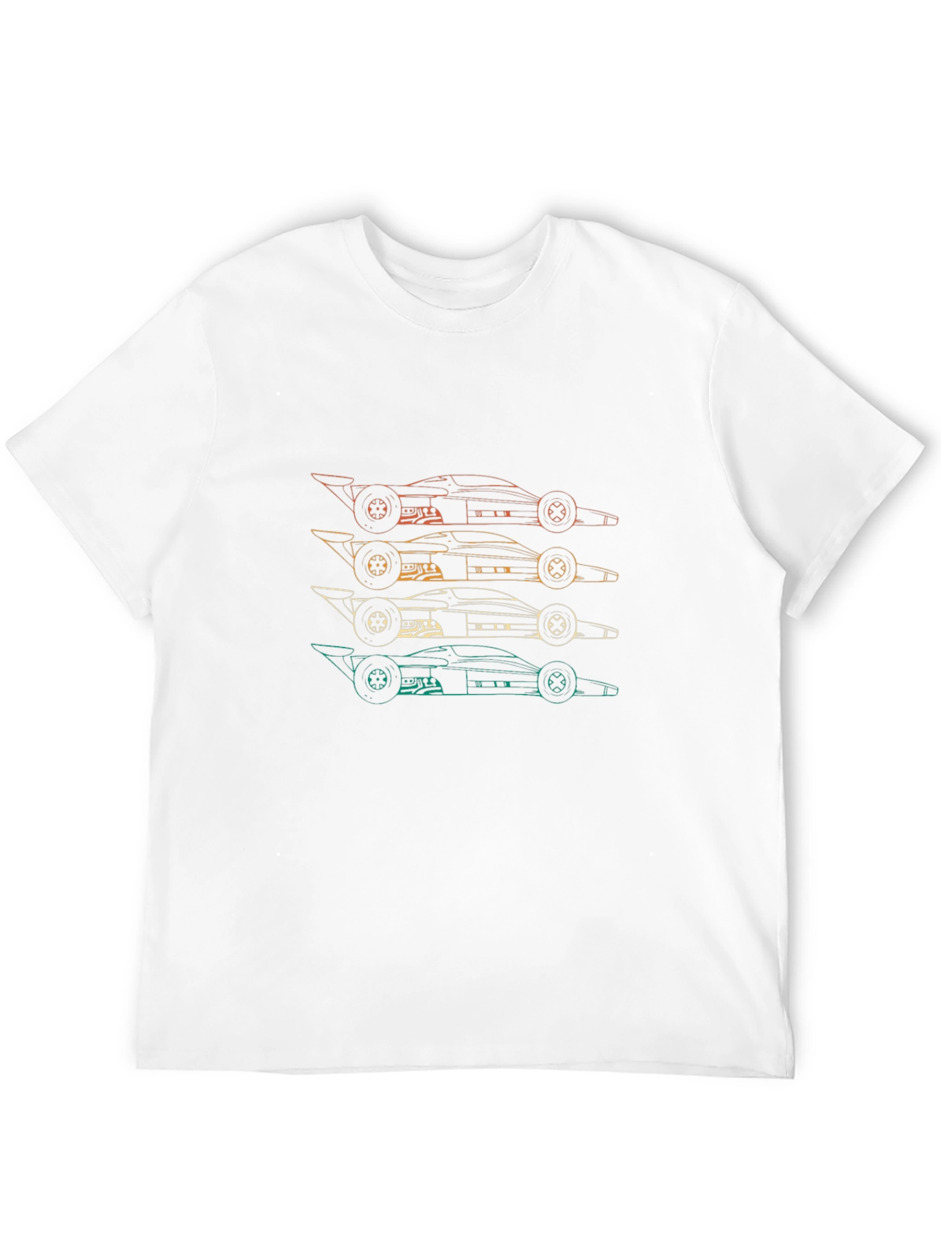 Retro Formula Racing Car T-Shirt