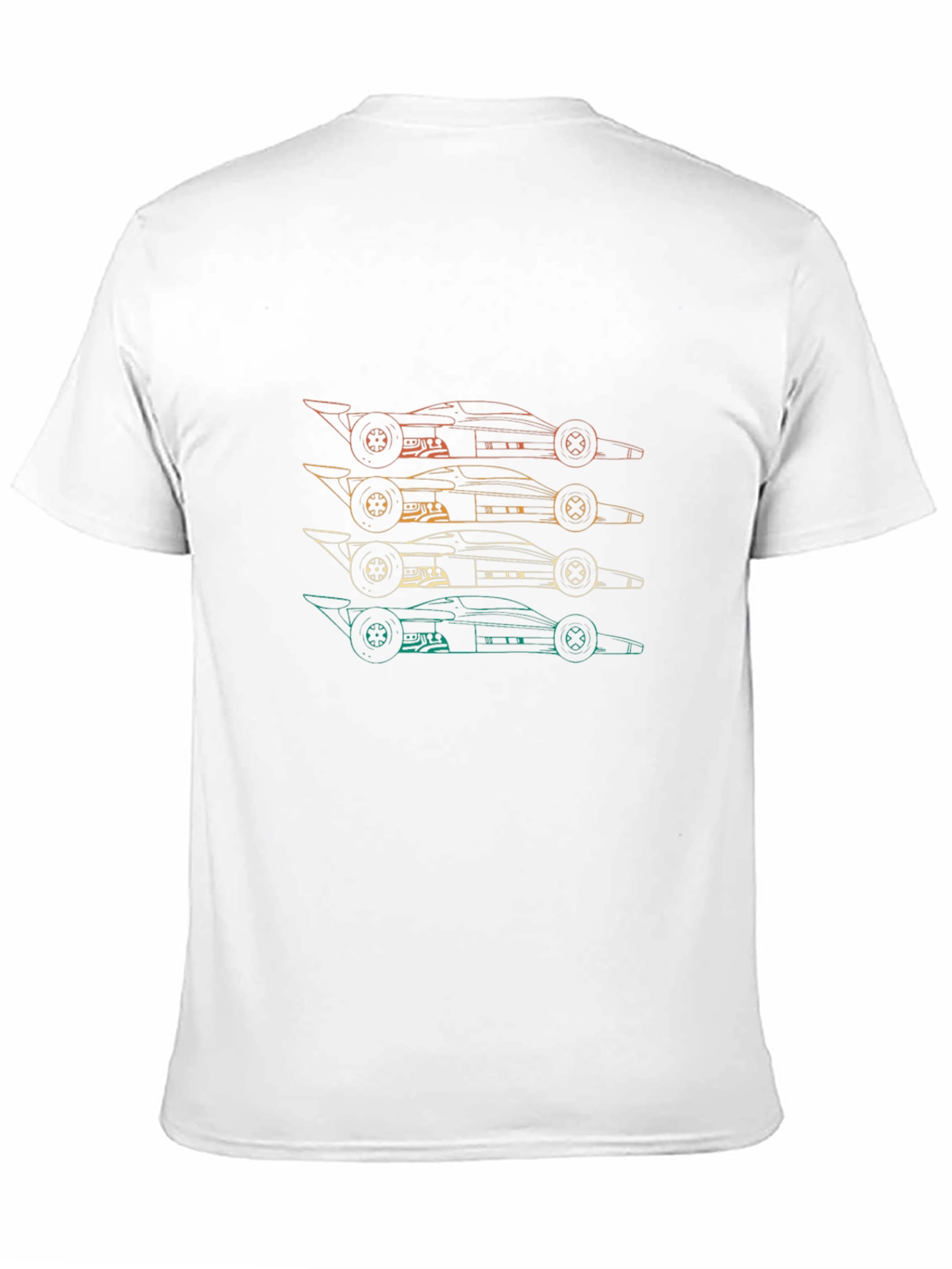 Retro Formula Racing Car T-Shirt