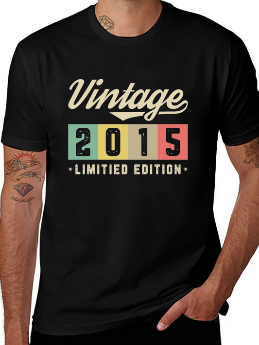 Vintage 2015 Limited Edition Black T-Shirt