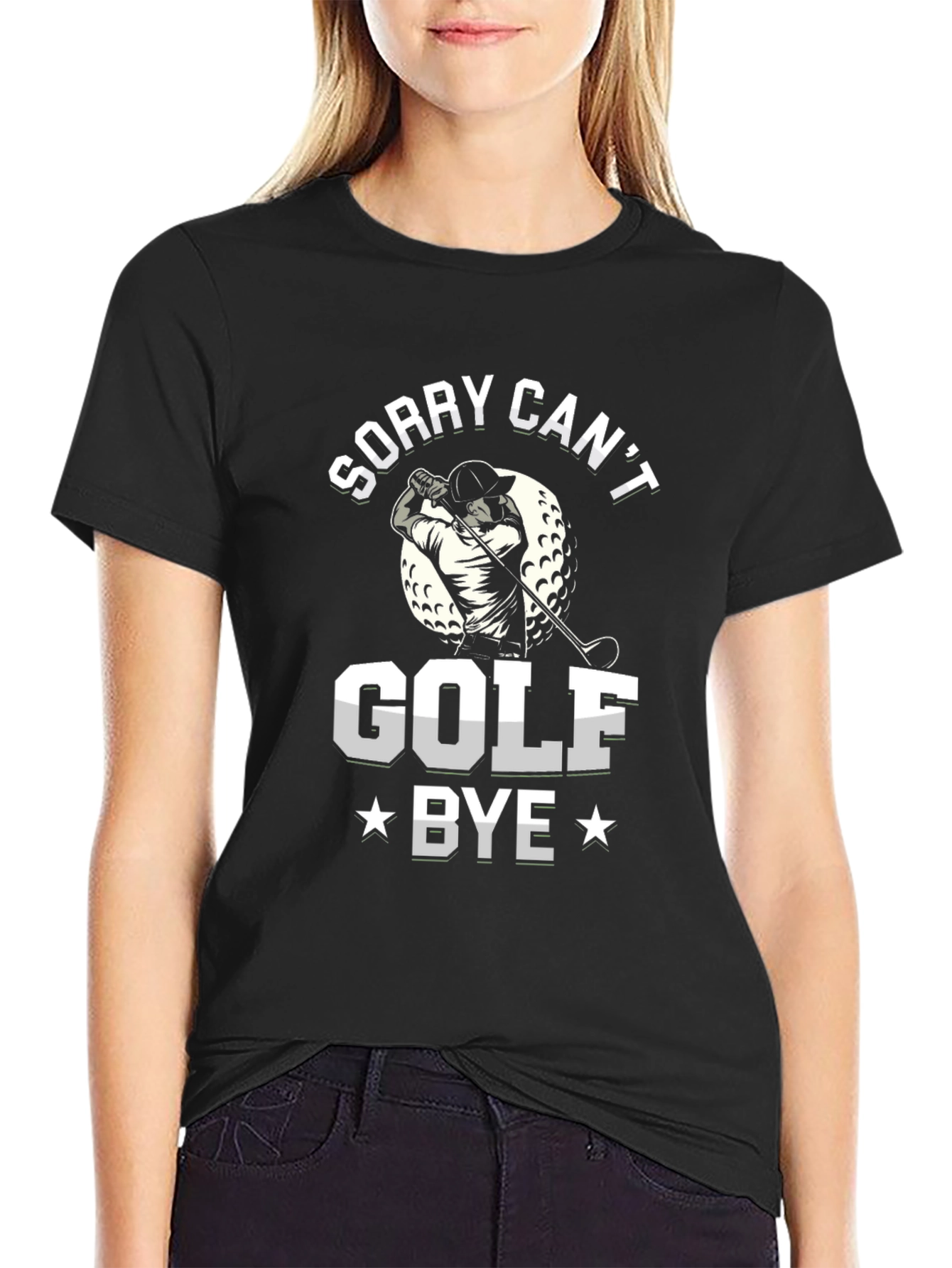 Funny Sorry Cant Golf Bye T-Shirt