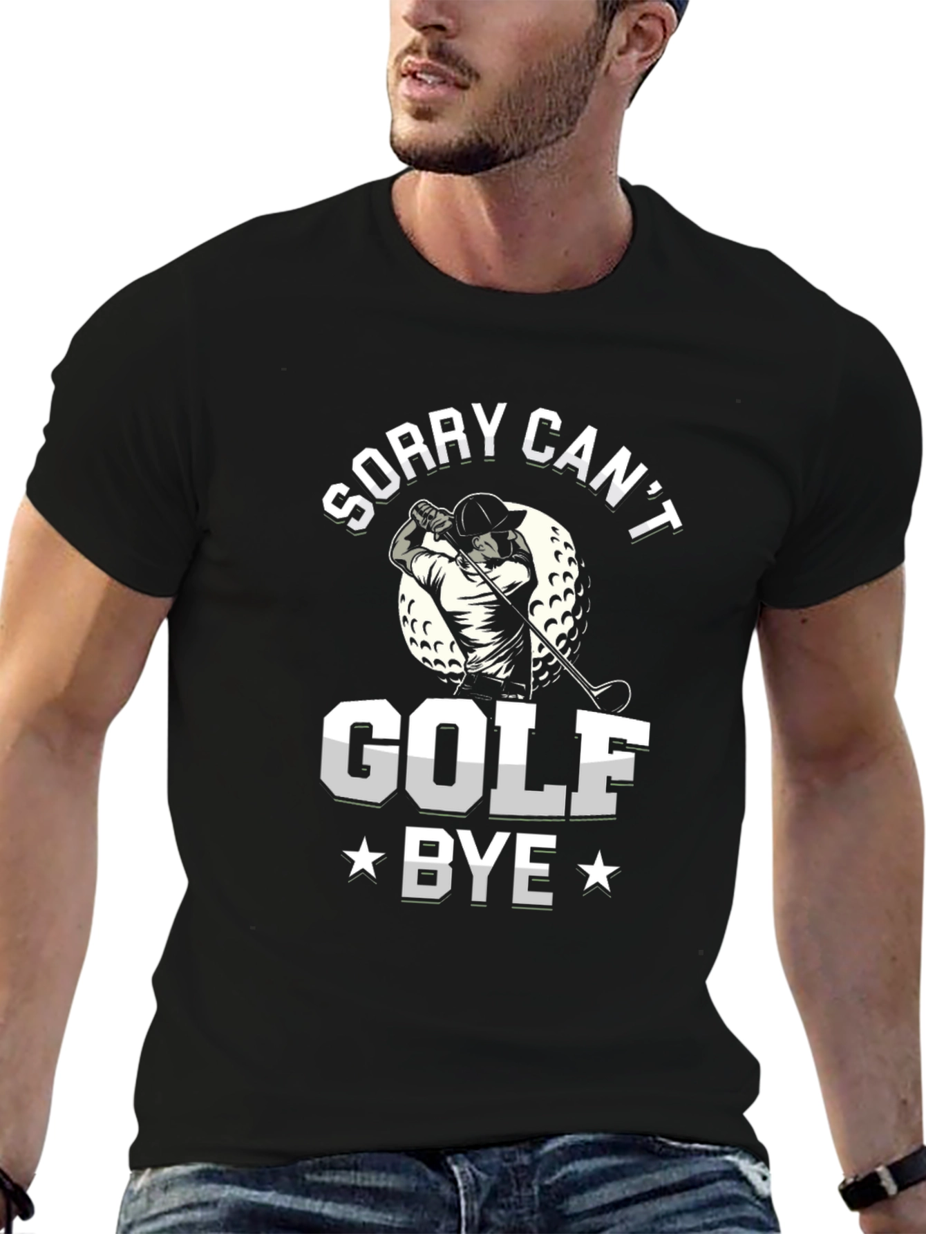 Funny Sorry Cant Golf Bye T-Shirt