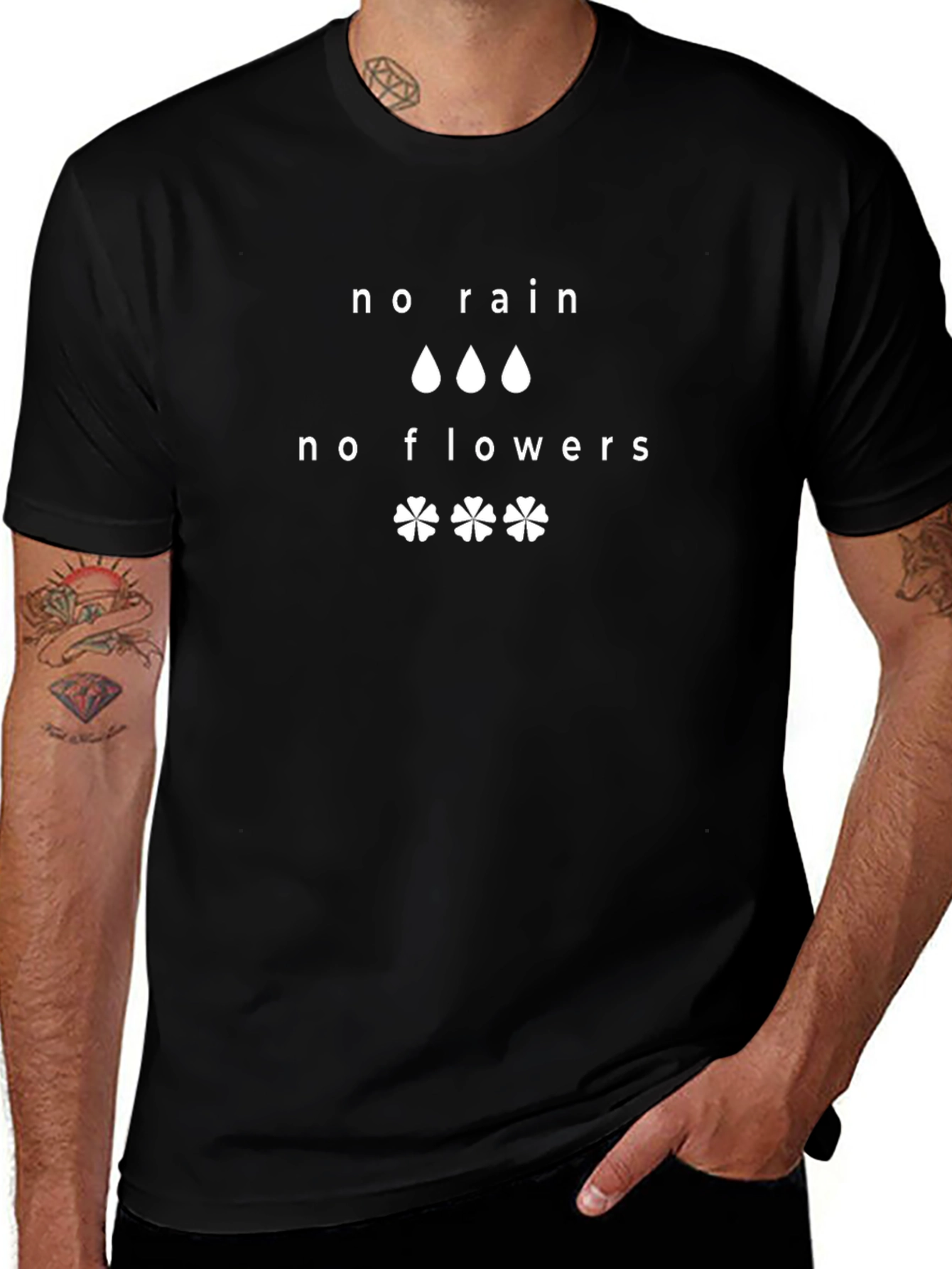 No Rain No Flowers Graphic Tee