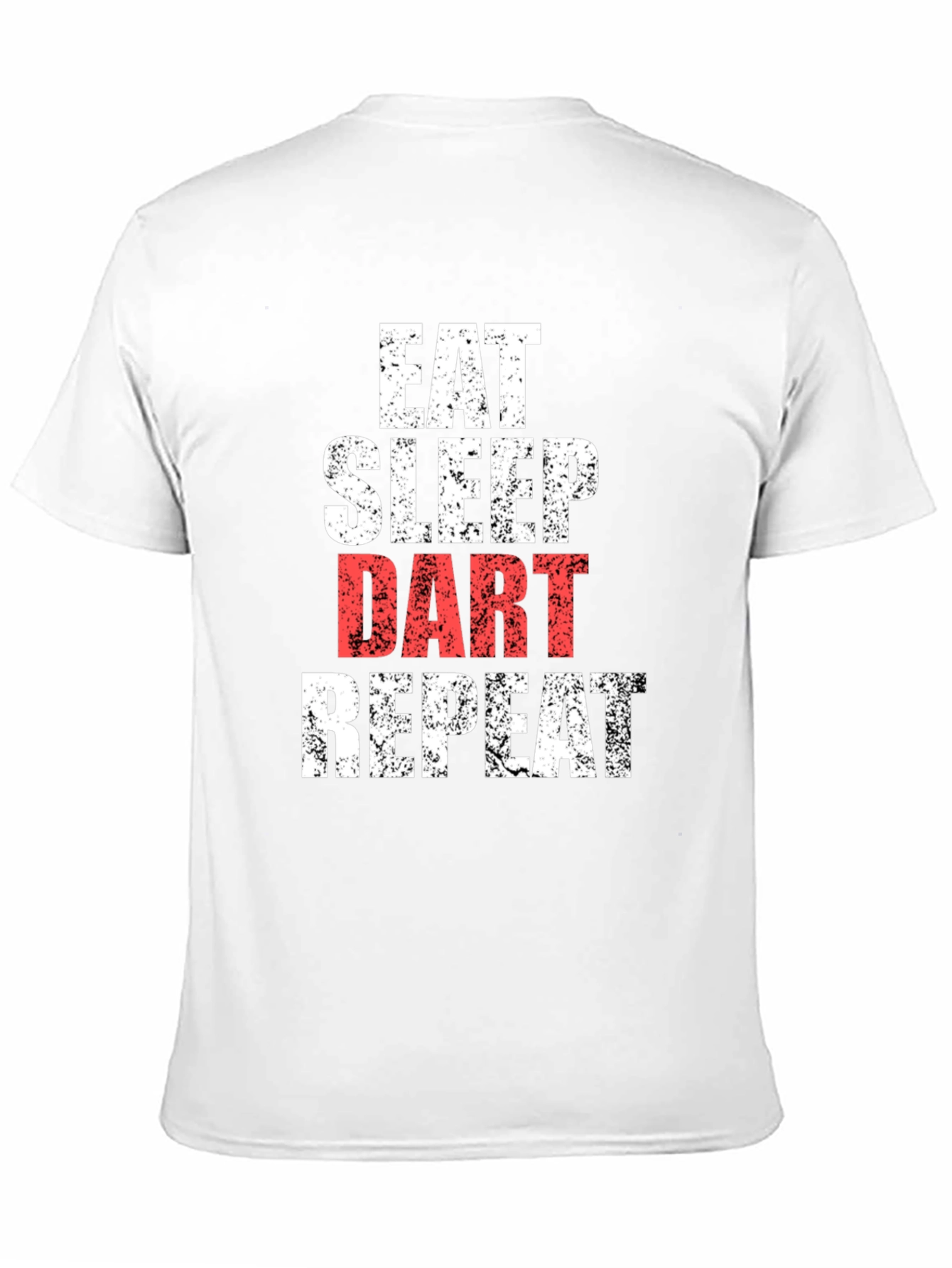 Eat Sleep Dart Repeat T-Shirt - Black