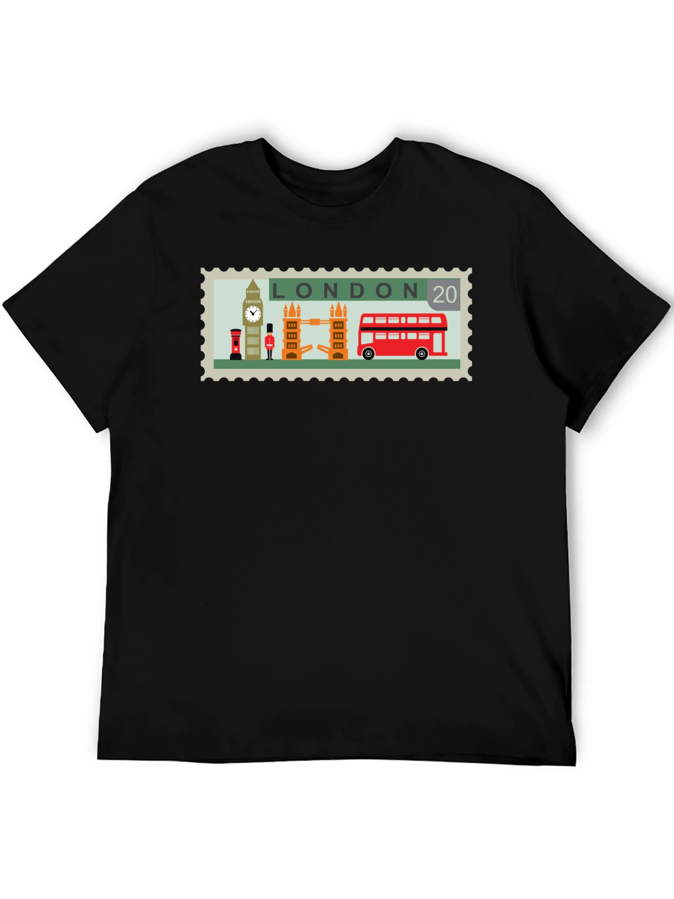 London Stamp Graphic Tee