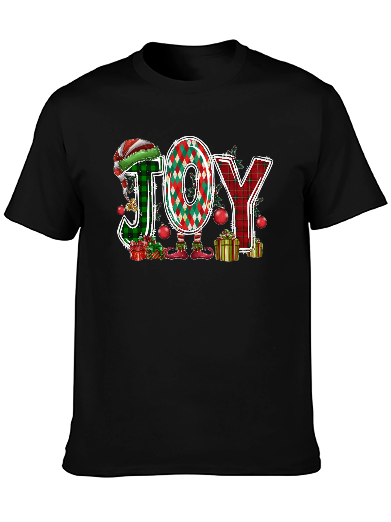 Festive JOY Christmas T-Shirt