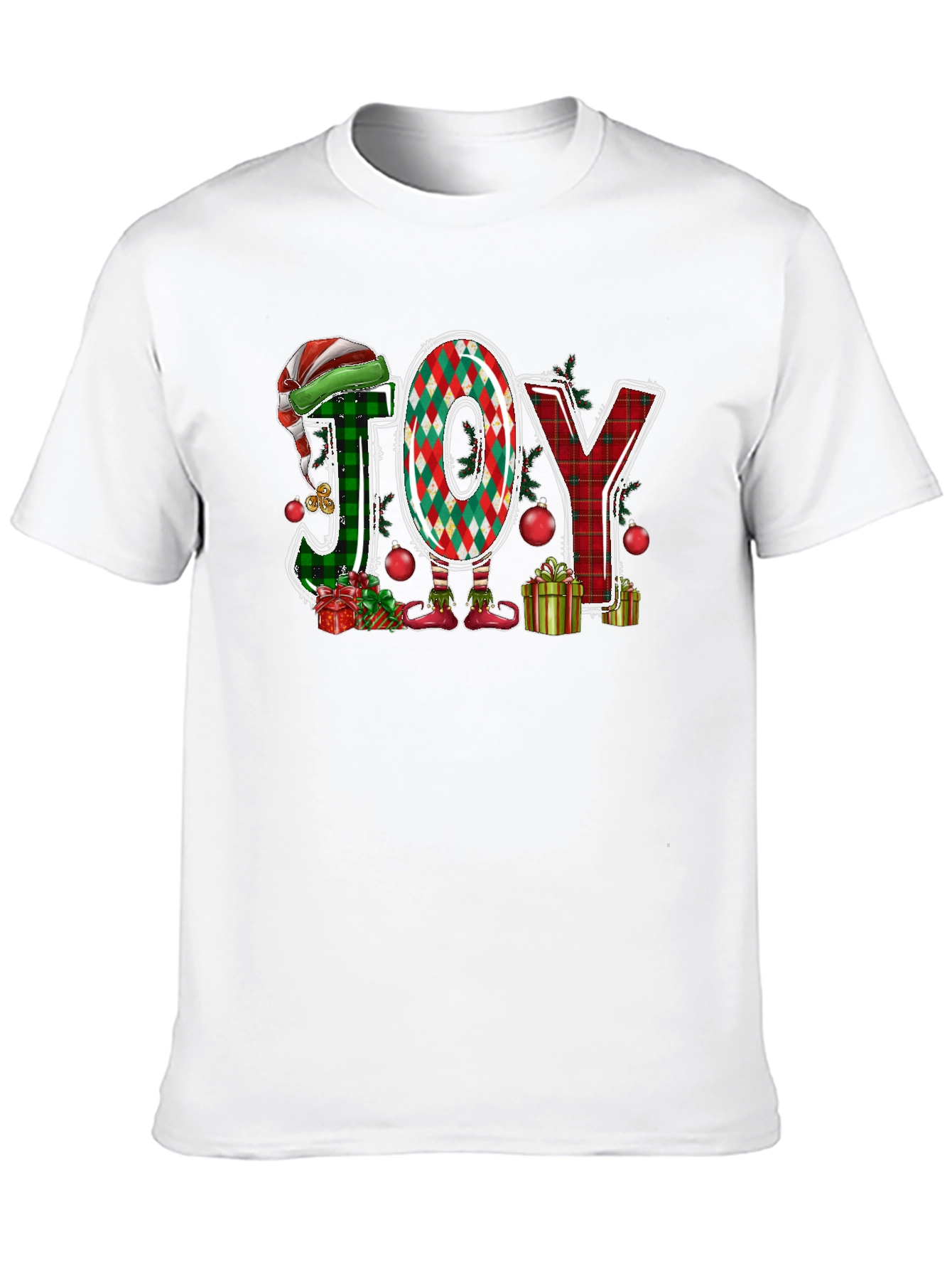Festive JOY Christmas T-Shirt