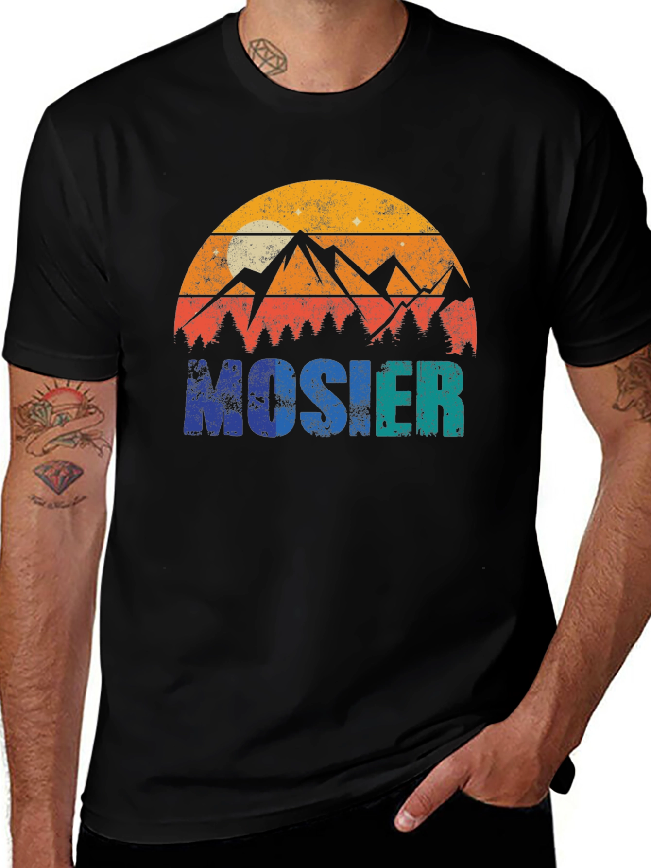Retro Mountain Mosier T-Shirt