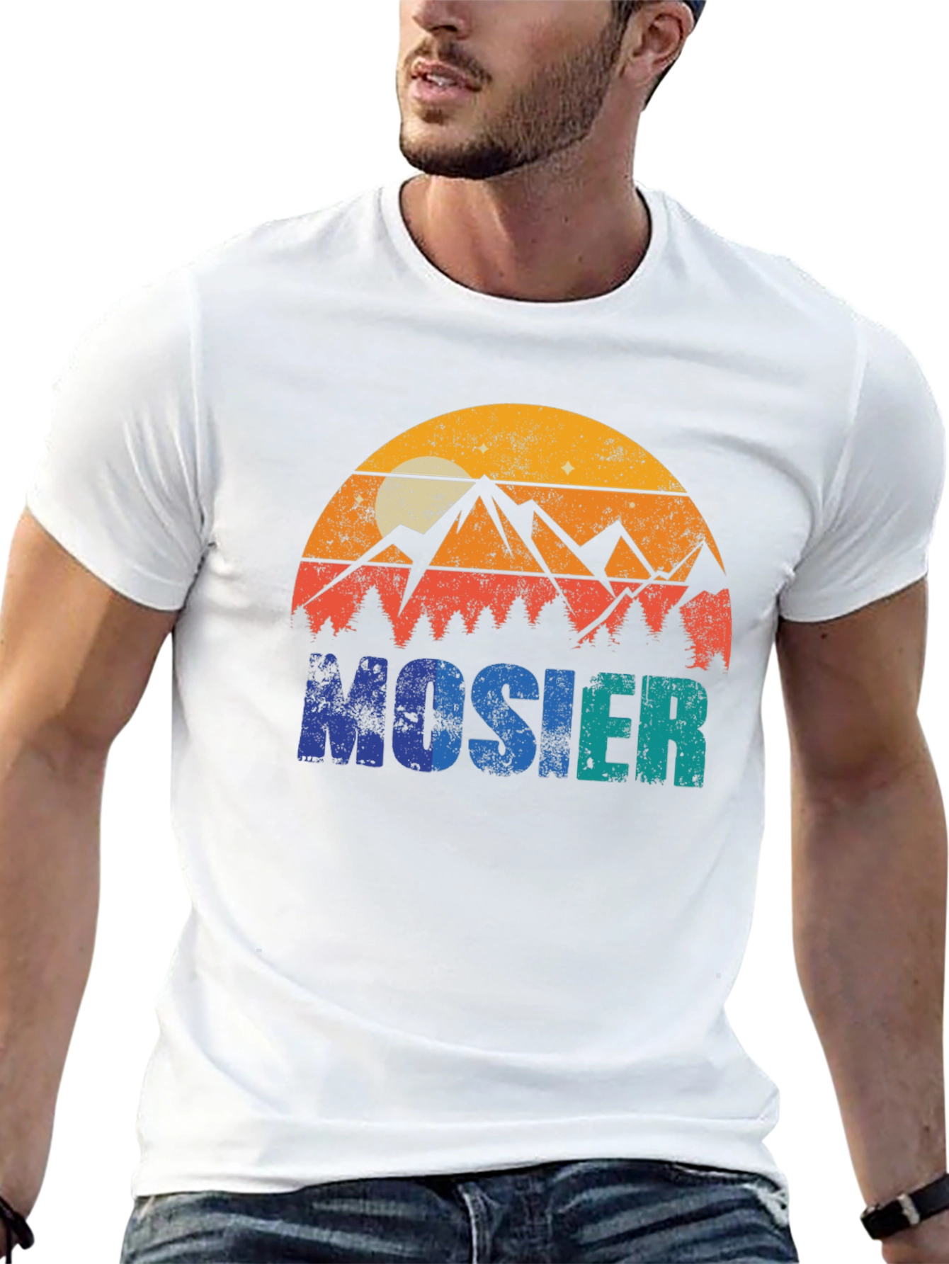 Retro Mountain Mosier T-Shirt