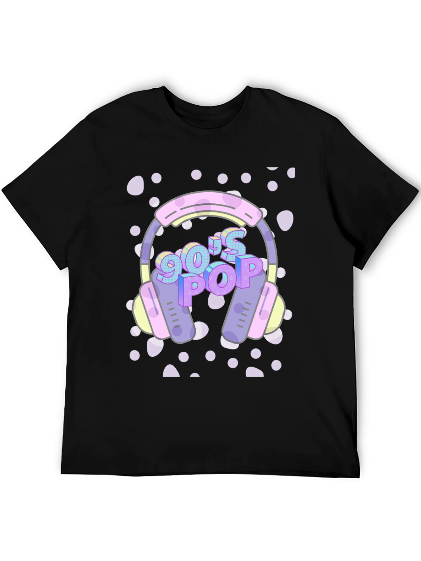 90s Pop Headphone Graphic Tee